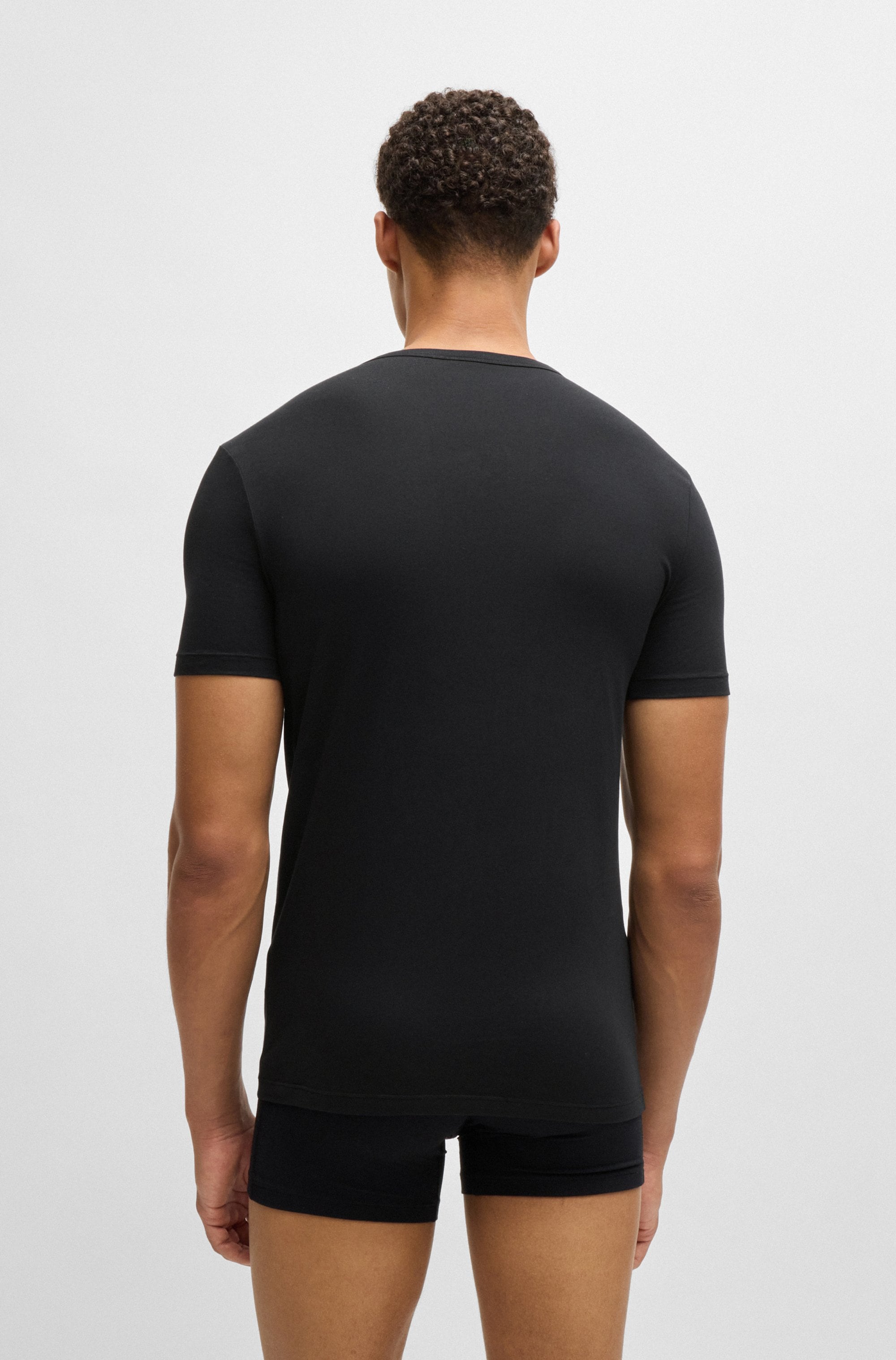 BOSS T-Shirt, (Packung, 2 tlg.)