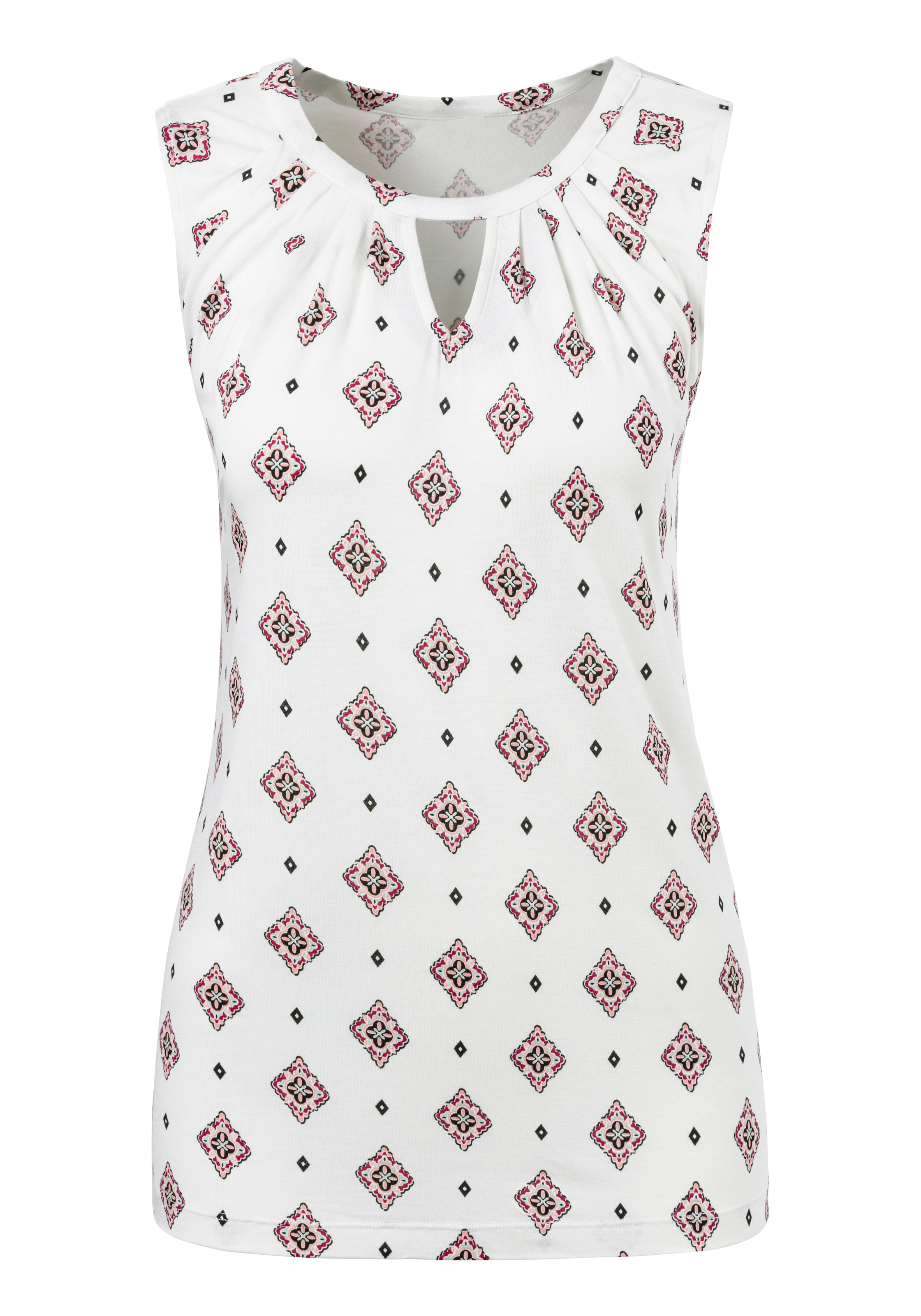 LASCANA Tanktop, (2er-Pack), mit schönen Ausschnitt-Details