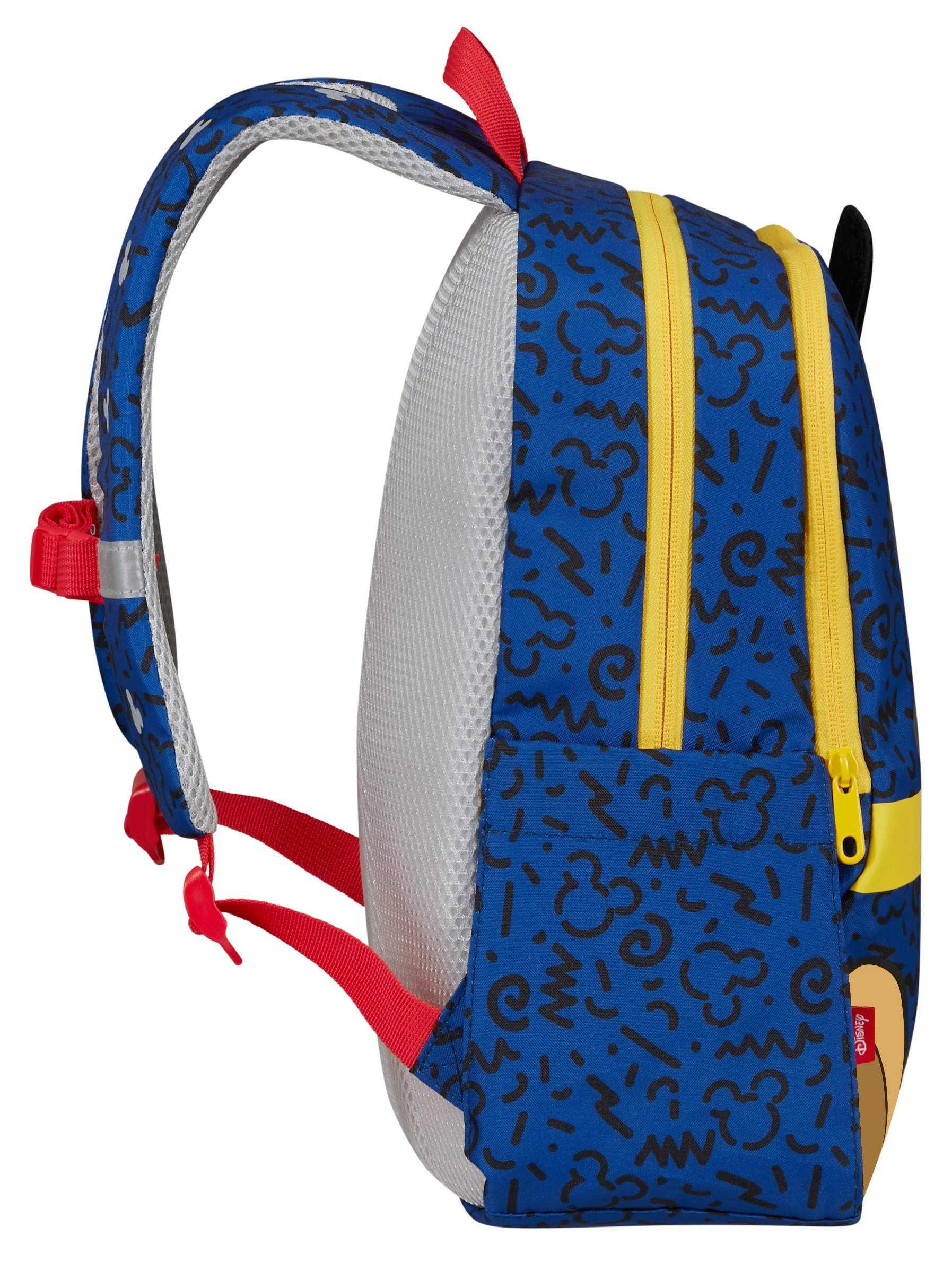 Samsonite Kinderrucksack »DAYDREAM DISNEY, Mickey Happy« reflektierende Details