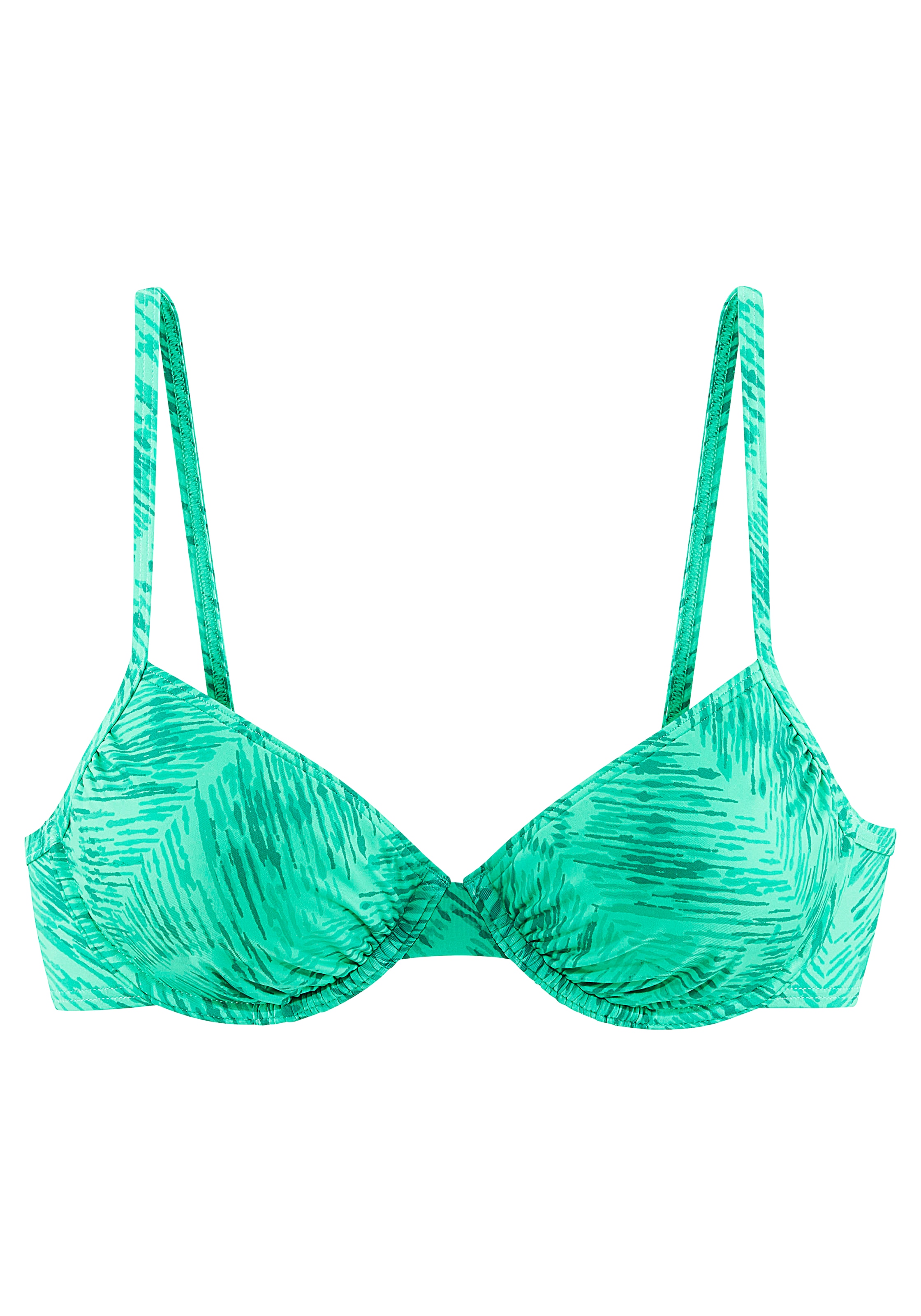 JETTE Bügel-Bikini-Top »Floretta« in Ton in Ton-Harmonie