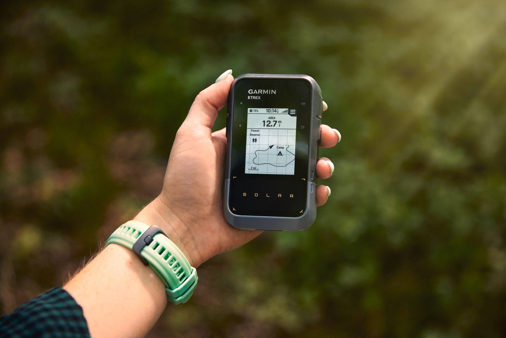 Garmin Wander-Navigationsgerät »eTrex Solar« ( )