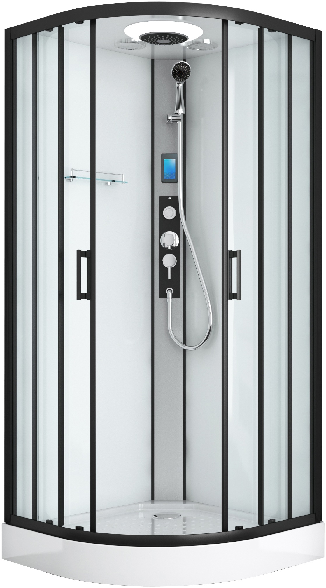 Sanotechnik Komplettdusche »AUSTIN«, LxBxH: 90x90x215cm