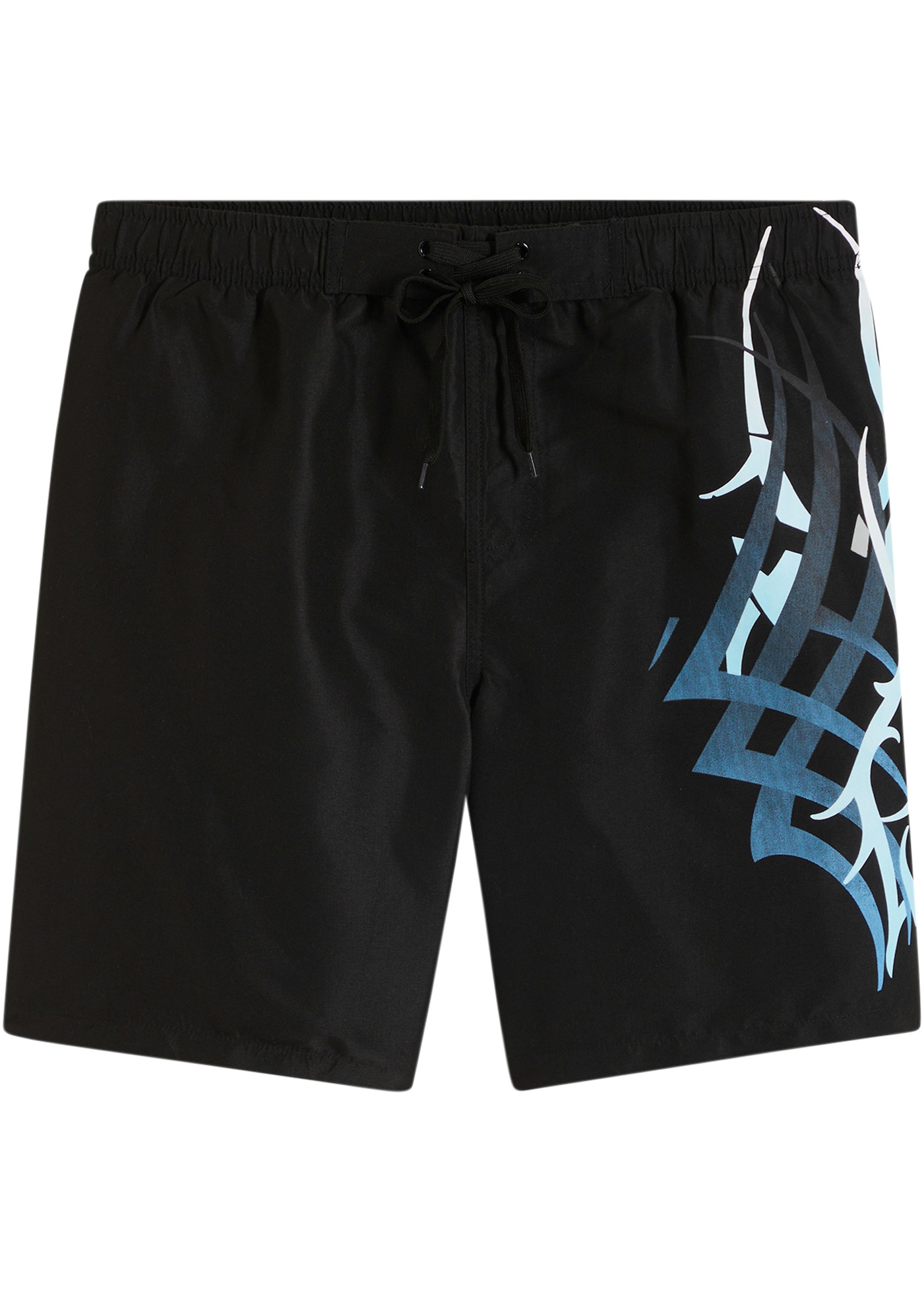 bonprix Badeshorts elastischer Bund mit Ösen und Bindebändern, mit separater Münztasche