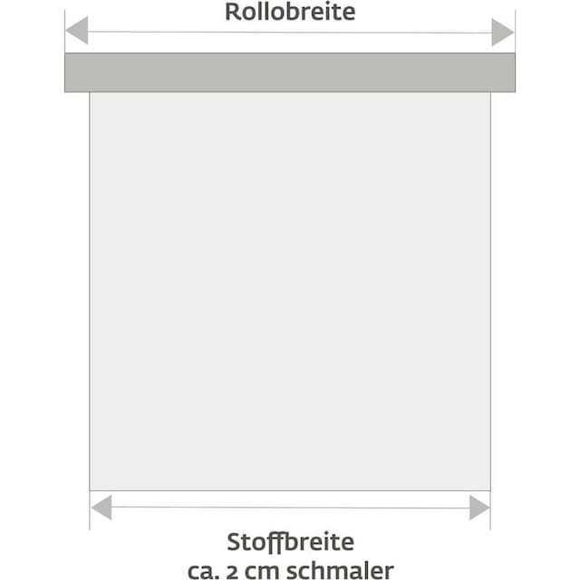 sunlines Elektrisches Rollo »Akkurollo Structure«, blickdicht, ohne Bohren, appgesteuert  via Bluetooth, weißer Fallstab