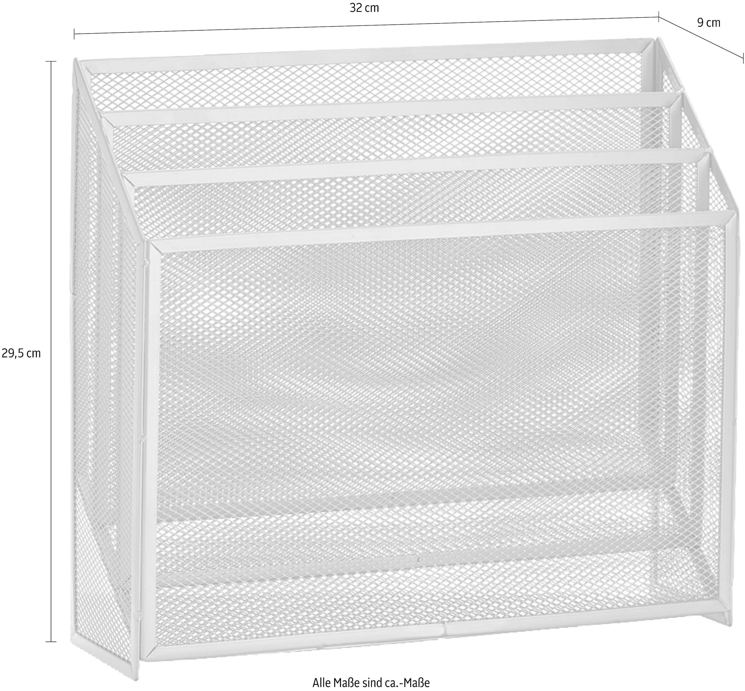 Zeller Present Zeitungsständer »Mesh«