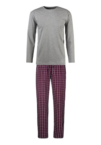 AUTHENTIC LE JOGGER Pyjama, mit karierter Webhose kaufen