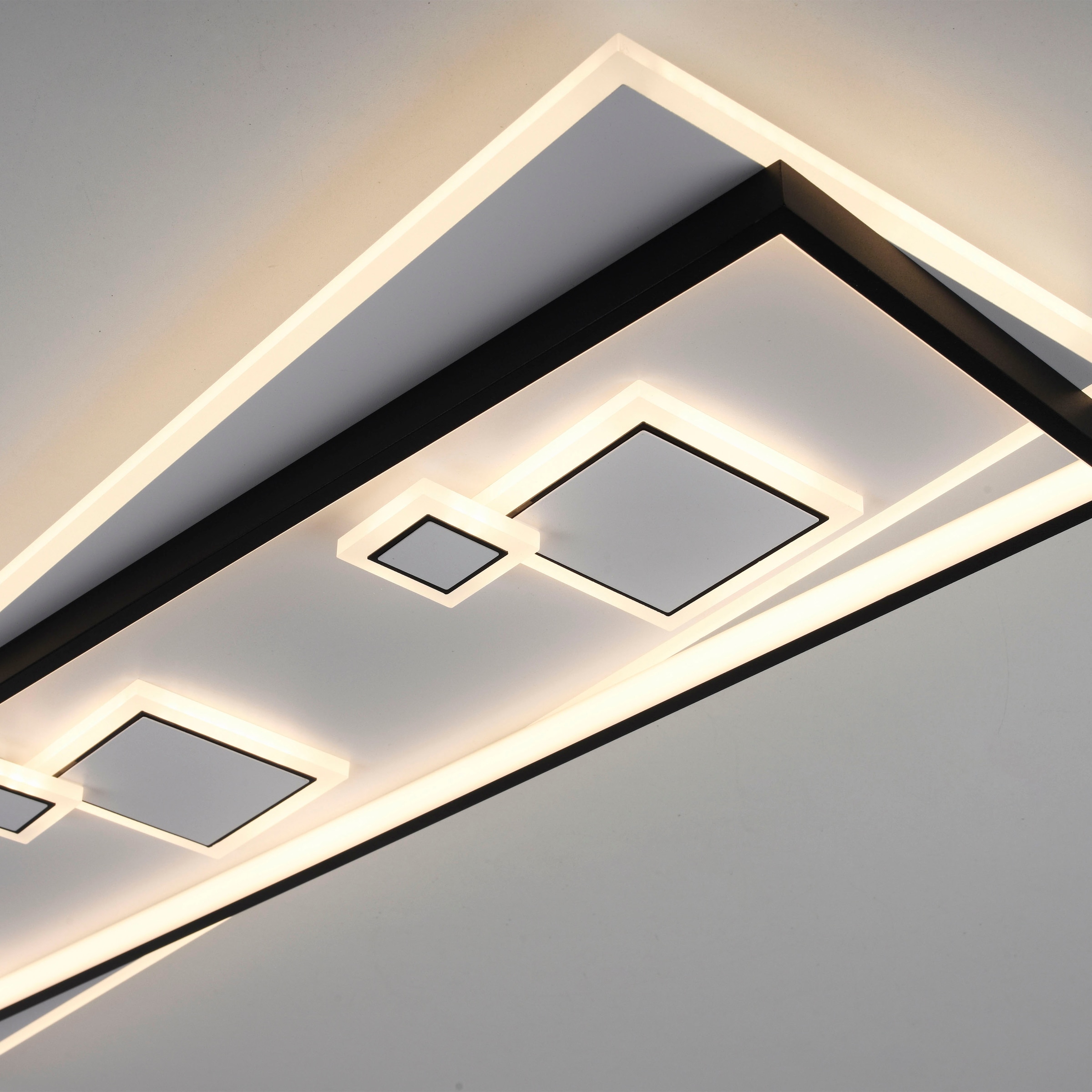 Paul Neuhaus Deckenleuchte »MAILAK«, 2 flammig, Leuchtmittel LED-Board-LED-Board | LED fest integriert-LED fest integriert, LED, separat steuerbar (Schalter)