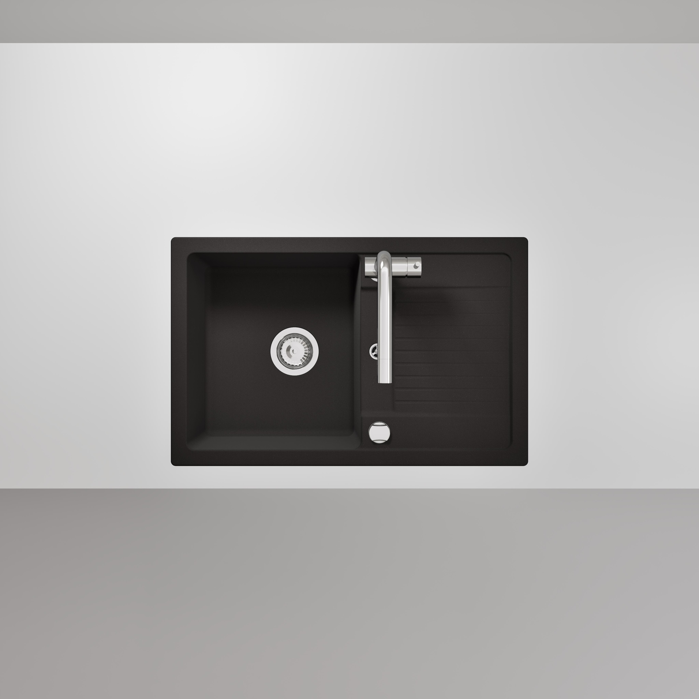 Schock Granitspüle »Lima D-100S und Armatur Epos« Set, 2 Stk. tlg. bestehend aus Spüle und Armatur