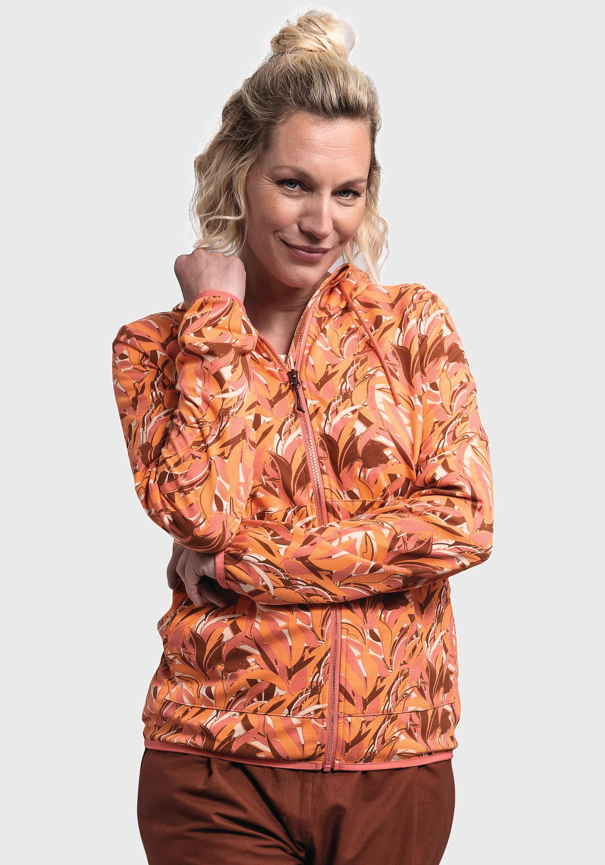 Schöffel Fleecejacke »Fleece Hoody Lugano L«, mit Kapuze