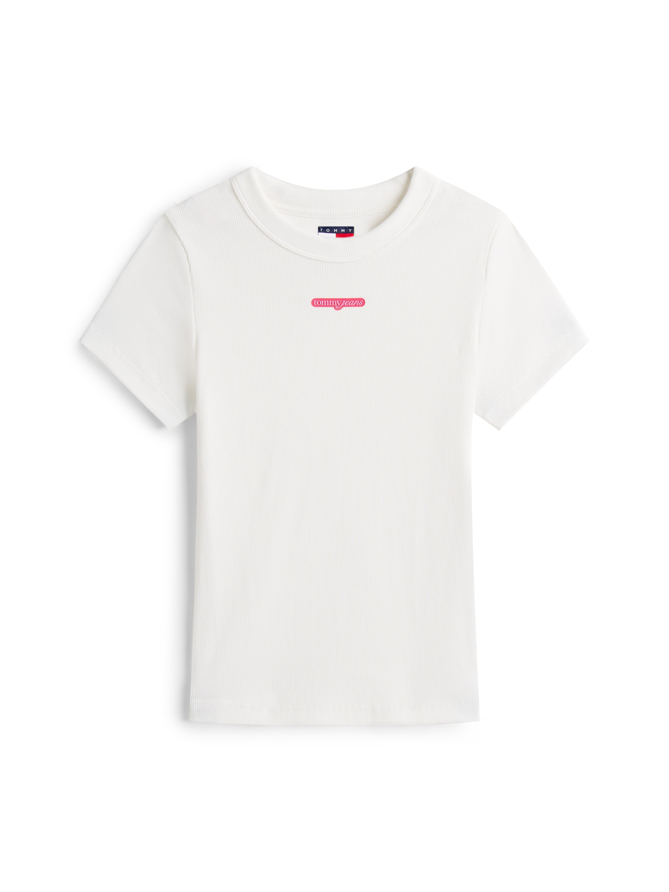 Tommy Jeans Kurzarmshirt »TJW SLIM SCRIPT LABEL SS TEE EXT«