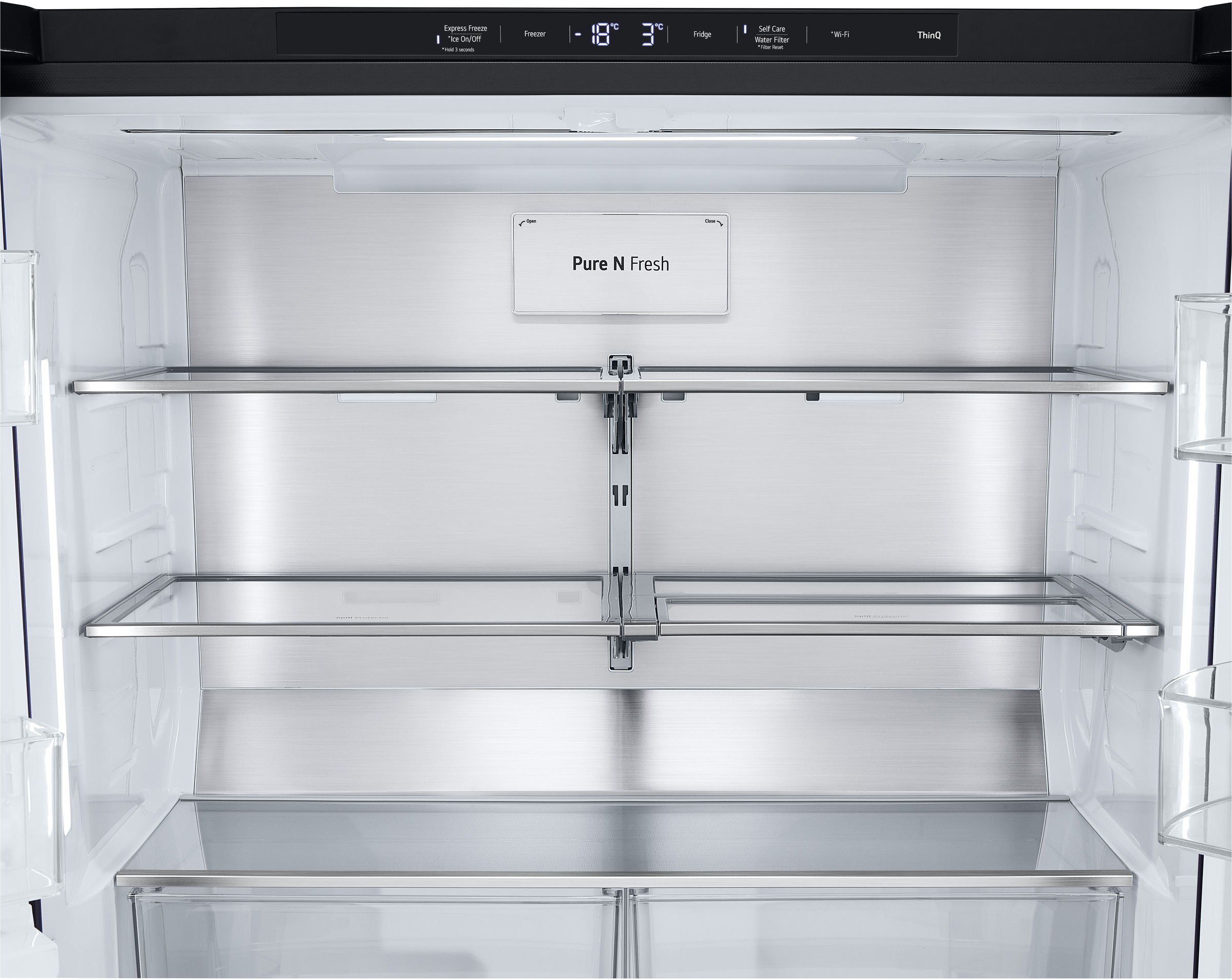 LG Multi Door L-Serie »GML960EVBE« Total No Frost, Wasser- und Eisspender, LINEARCooling