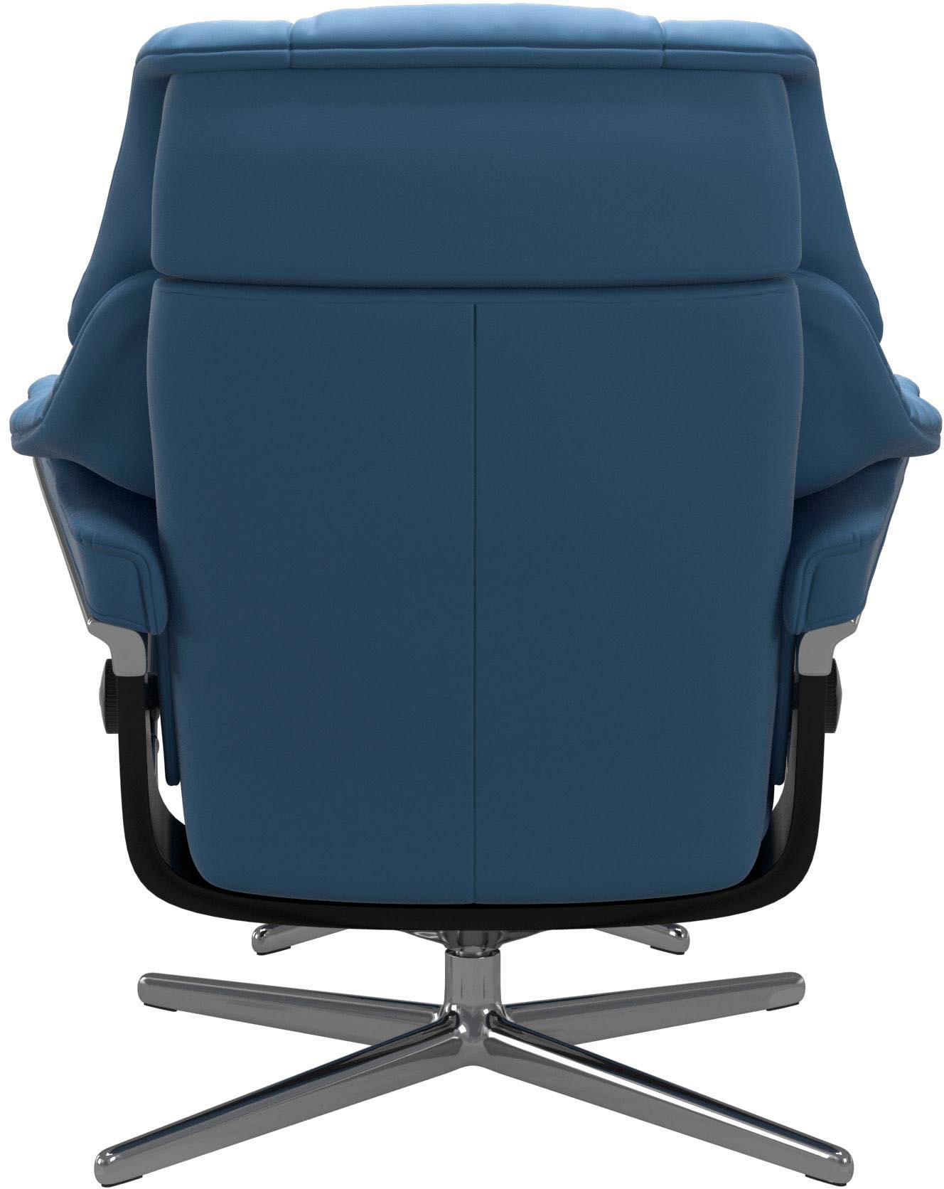 Stressless® Relaxsessel »Reno« mit Cross Base, Größe S, M & L, Holzakzent Schwarz