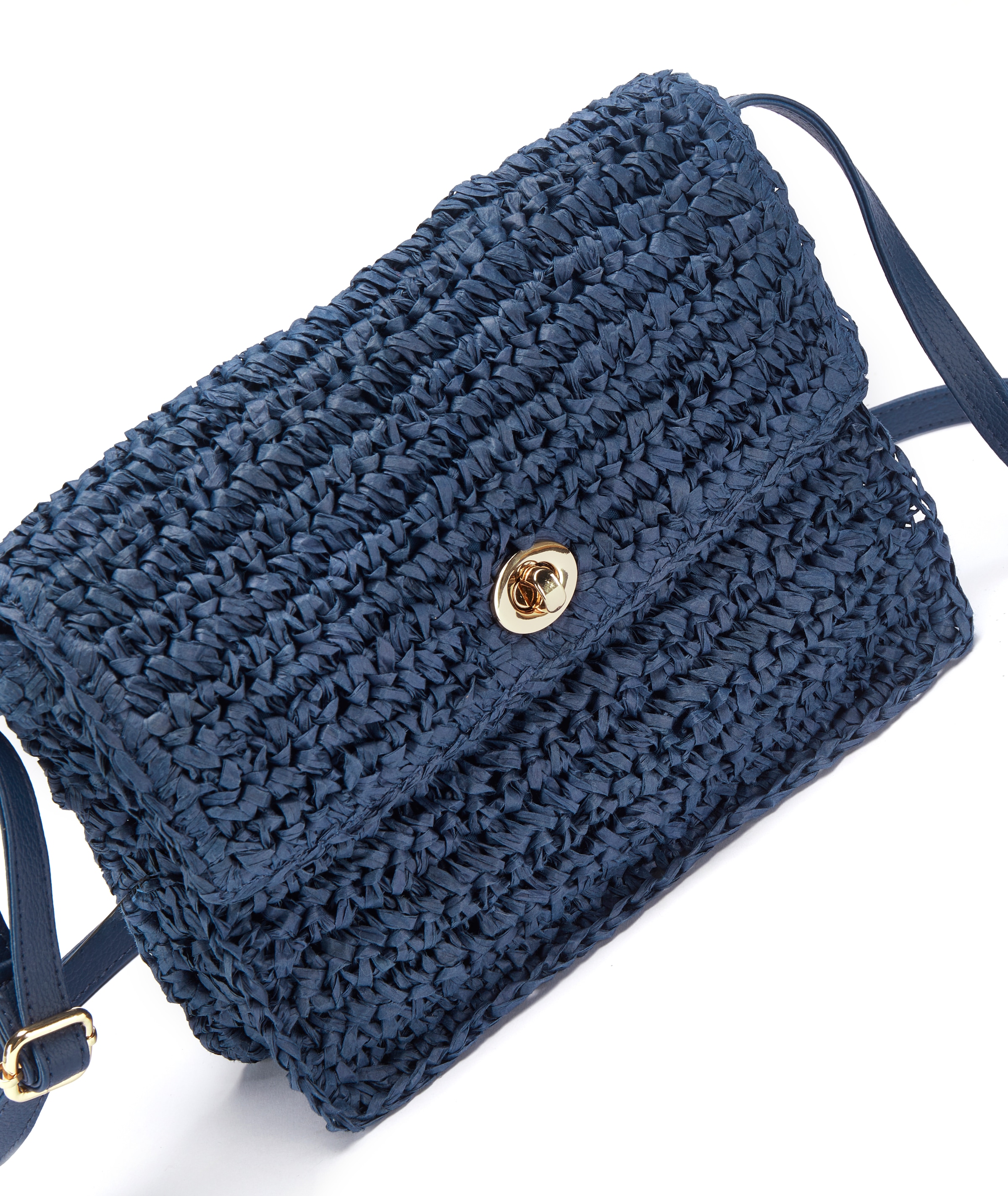 Vivance Umhängetasche »Strandtasche, Minibag, Henkeltasche, Sommertasche, Crossbody Bag« Handtasche Damen zum Umhängen in modischer Bast-Optik