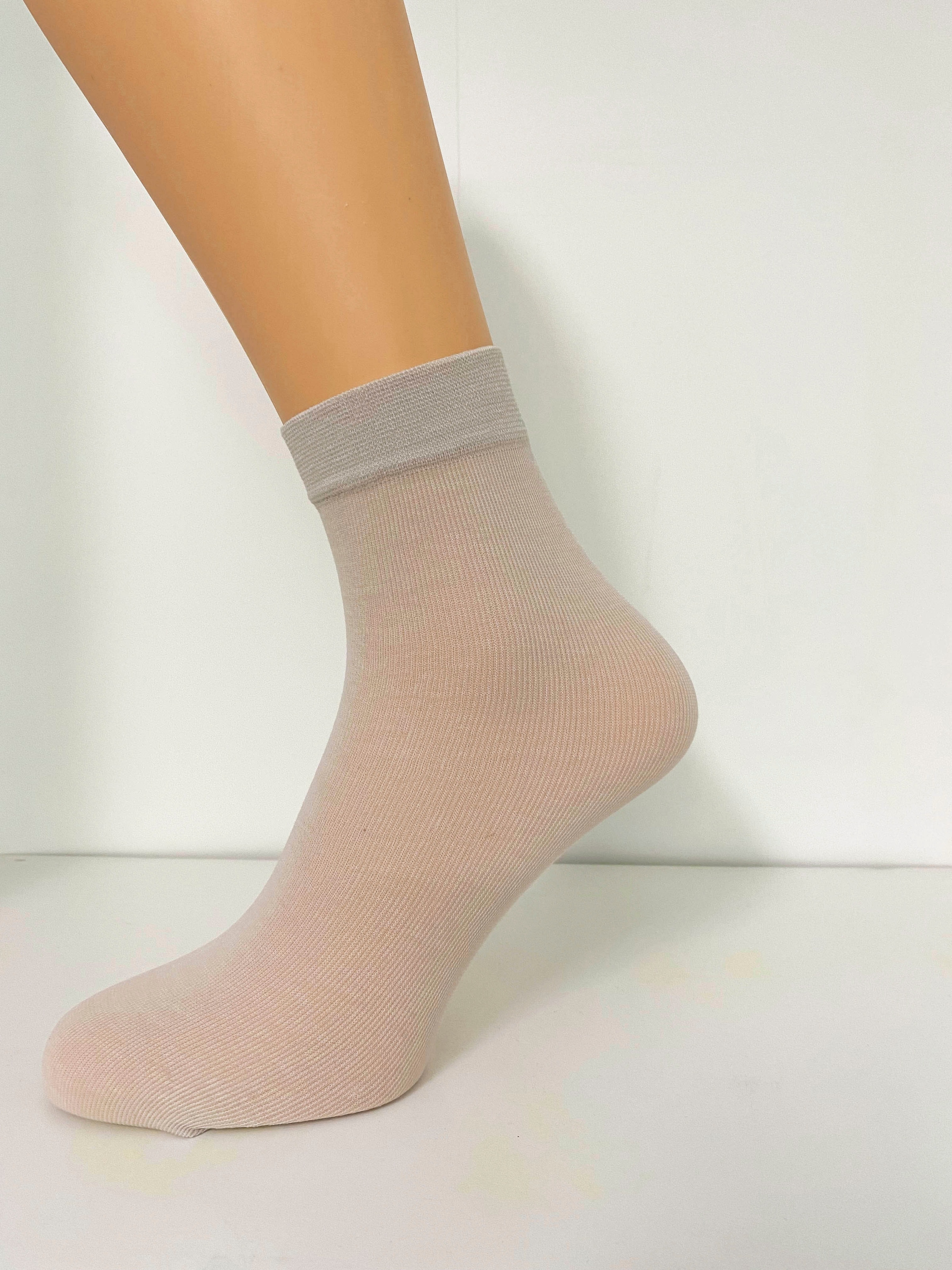 Janastyle Feinsöckchen »Cotton-Feeling Söckchen,3 Paar«, (3 Paar), Universalgröße, angenehmes Tragegefühl, blickdicht, druckfreier Bund