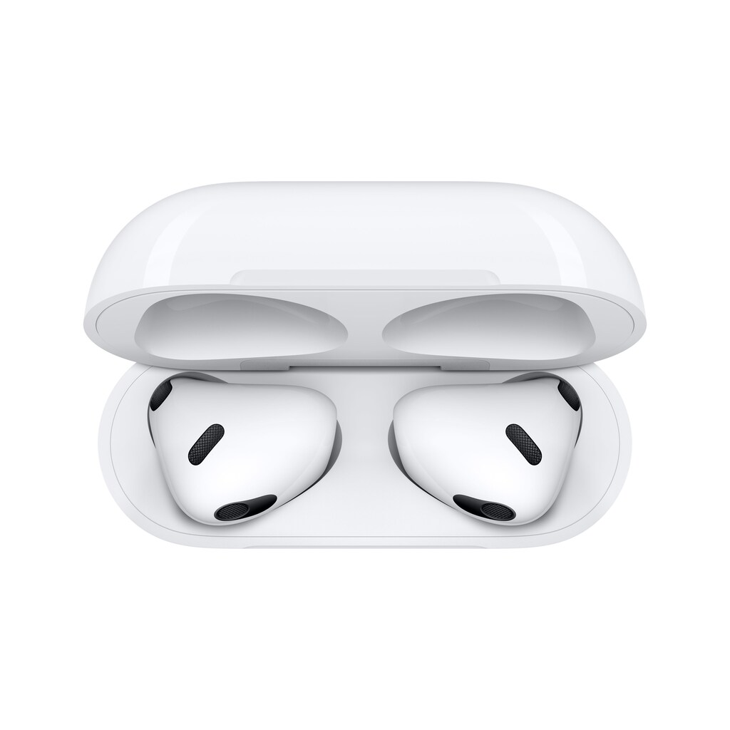Apple In-Ear-Kopfhörer »AirPods (3. Gen. 2021) mit MagSafe Ladecase«, Bluetooth, Freisprechfunktion-Sprachsteuerung