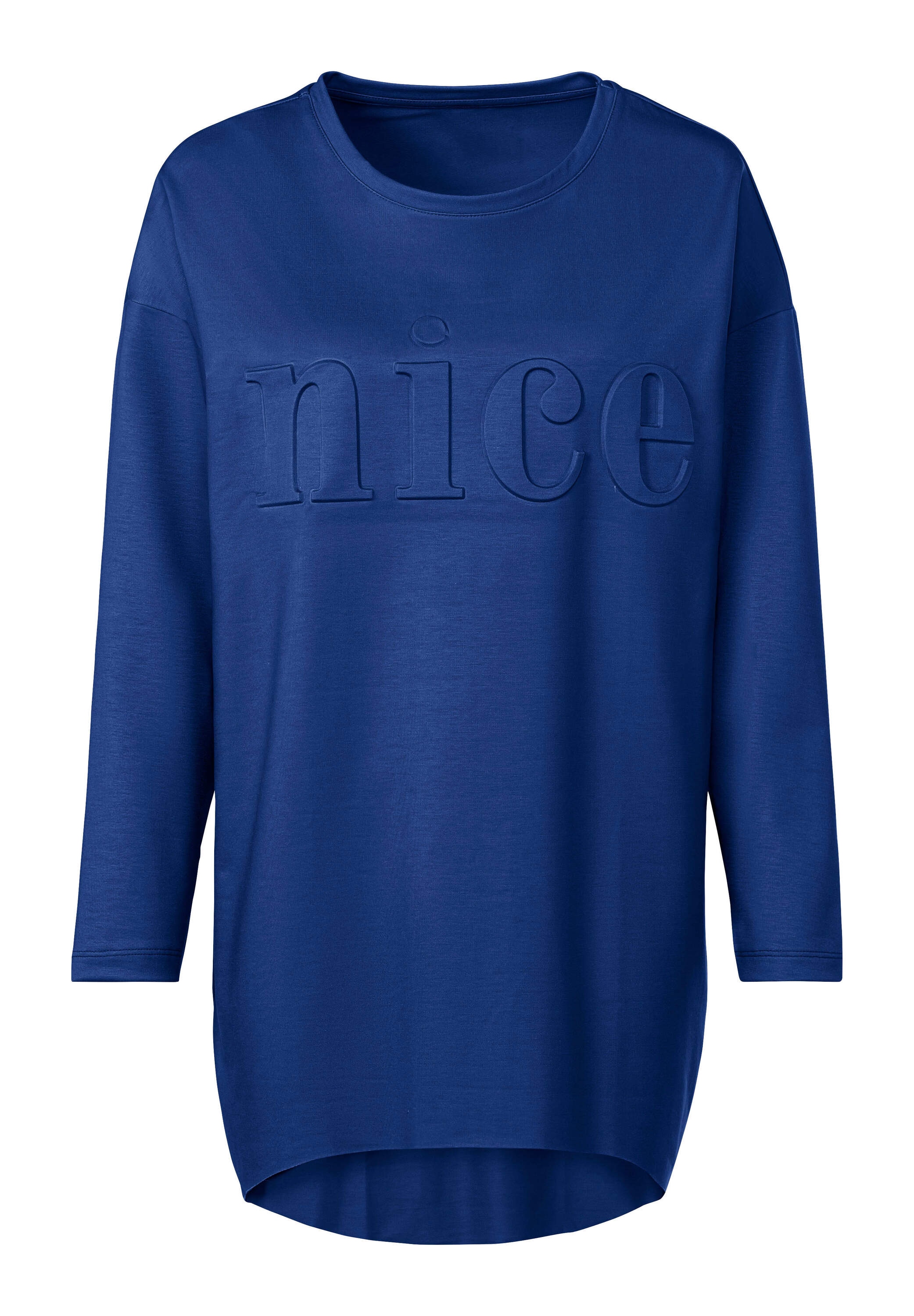 heine Longshirt »Longshirt Longshirt mit Prägung«
