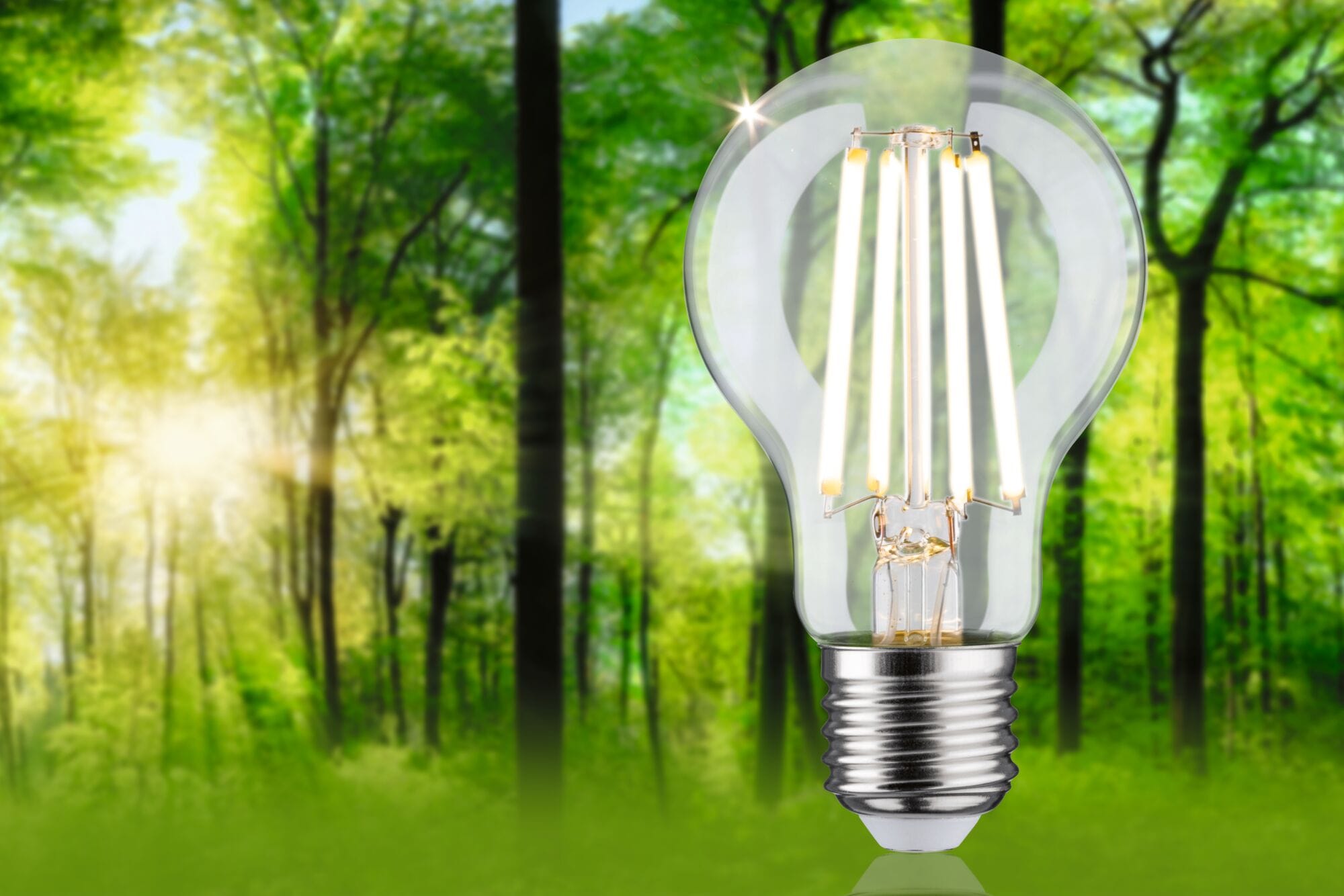 Paulmann LED-Leuchtmittel »Eco-Line AGL 840lm 4,5W 3000K dim klar 230V« E27 1 Stk. Warmweiß