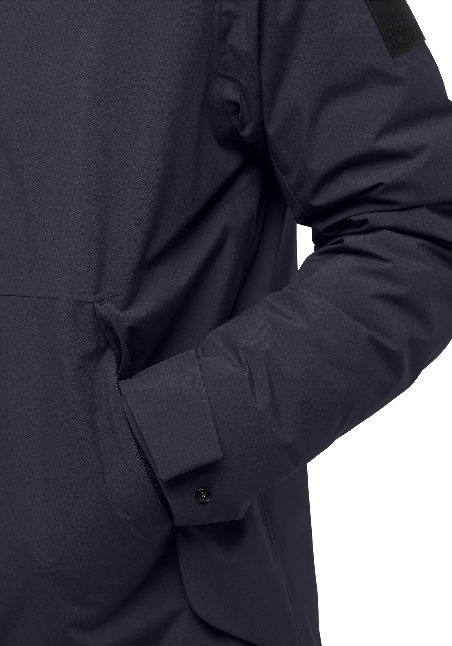 Jack Wolfskin Daunenmantel »BRANDENBURGER« Wärmend, winddicht, Daunenjacke