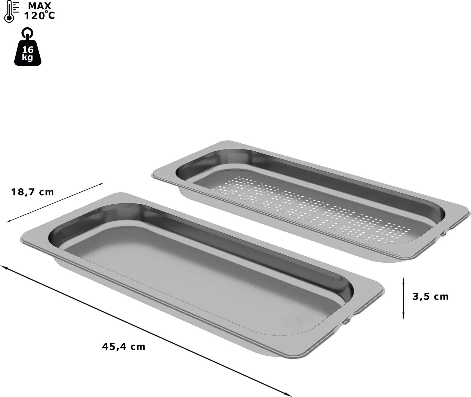 NEFF Auffangbehälter »Z1650DU0«, (2 tlg.)