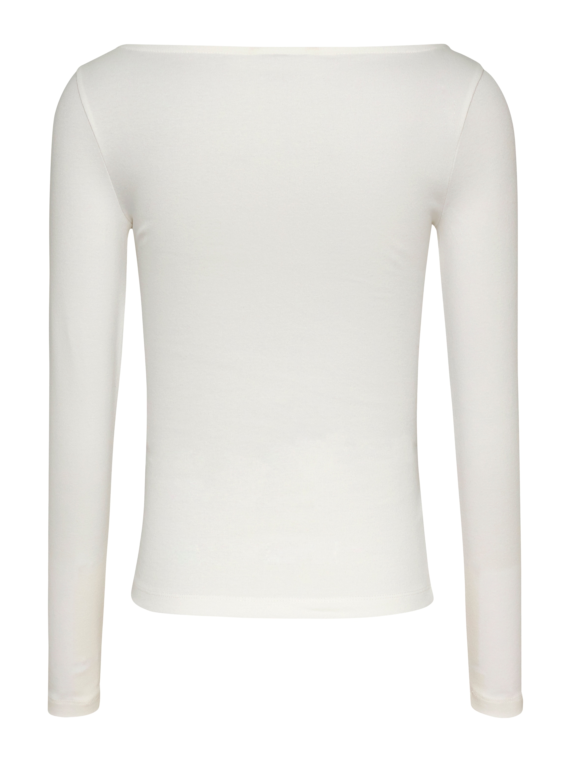 Tommy Jeans Langarmshirt »TJW BOAT NECK TOP LS«, mit Logostickerei
