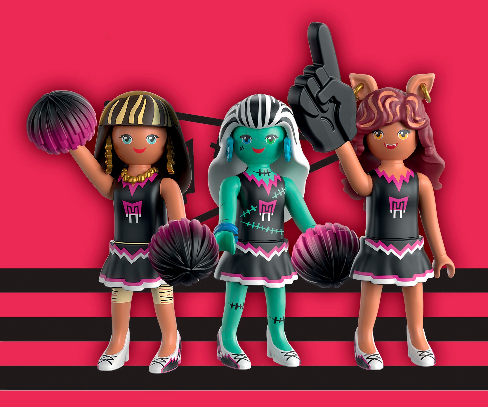 Playmobil® Konstruktions-Spielset »Monster-Studenten (71992), Monster High™« Spielfigur