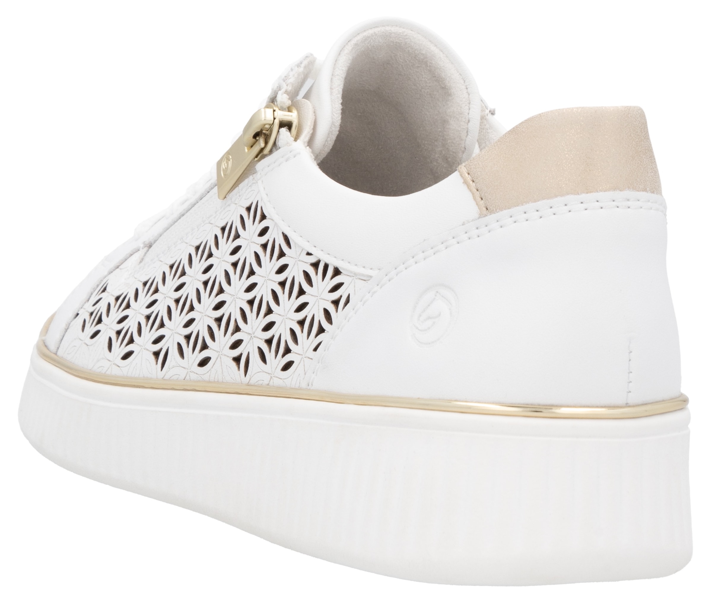 Remonte Plateausneaker, Freizeitschuh, Schnürer, Halbschuh mit Perforation