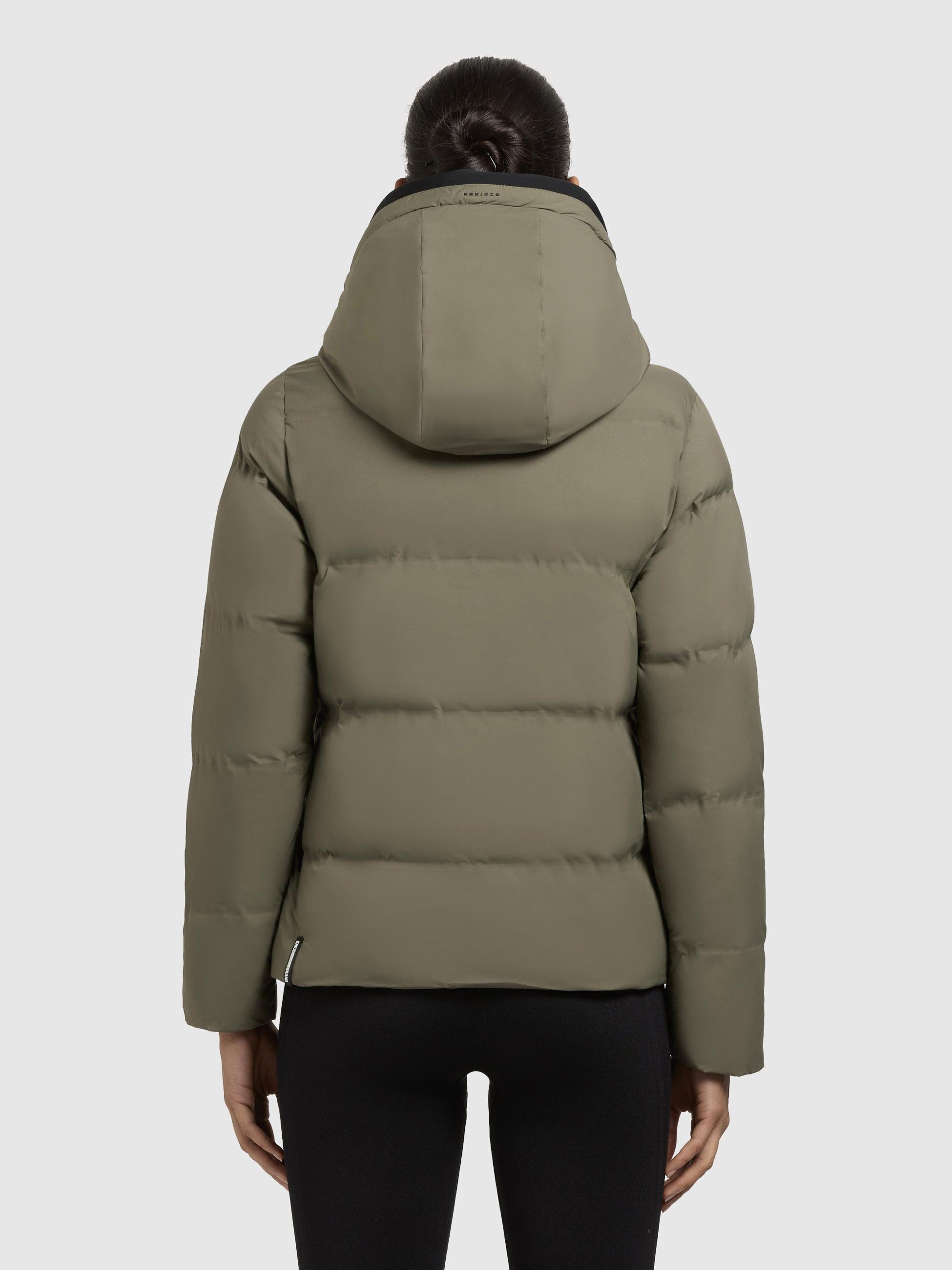 khujo Winterjacke »Winterjacke Liev«, mit Kapuze, Warme Damen Winter Steppjacke