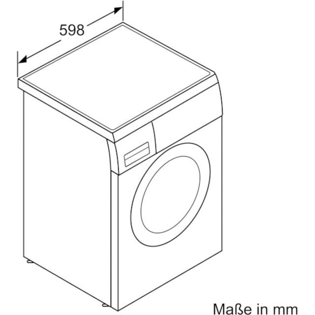 SIEMENS Waschmaschine »WU14UT40«, iQ500, WU14UT40, 8 kg, 1400 U/min mit 3  Jahren XXL Garantie