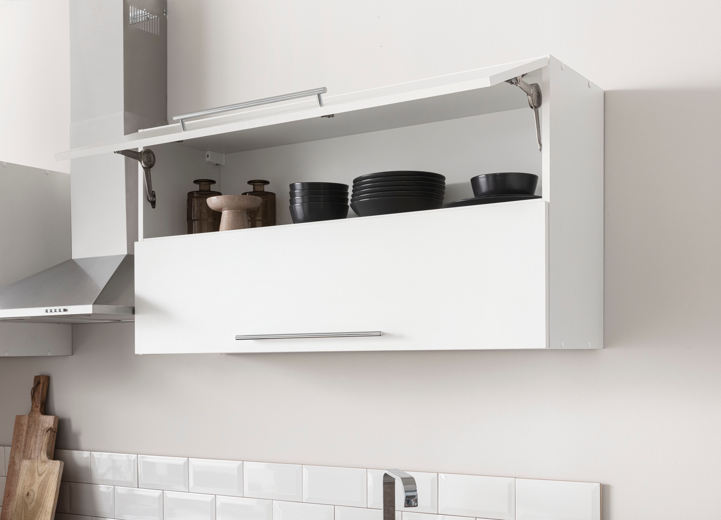 KOCHSTATION Küchenzeile »KS-Samos« Breite 270 cm, wahlweise mit E-Geräten und Induktionskochfeld