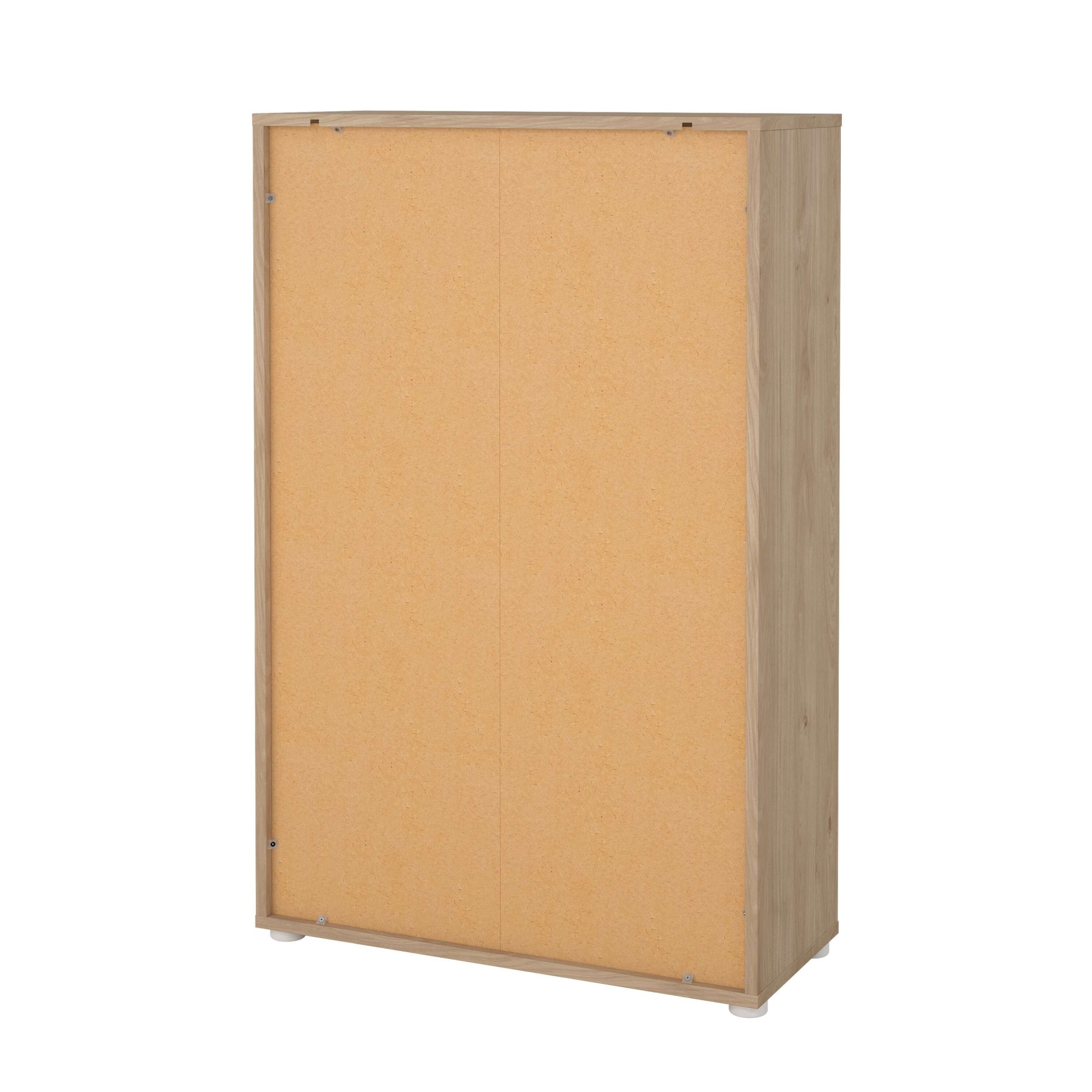 INOSIGN Kommode »Sign Sideboard mit Ablageregal für Akten, Bücher« mit 2 Türen, dahinter 2 Einlegeböden, Höhe 123 cm, Breite 80 cm