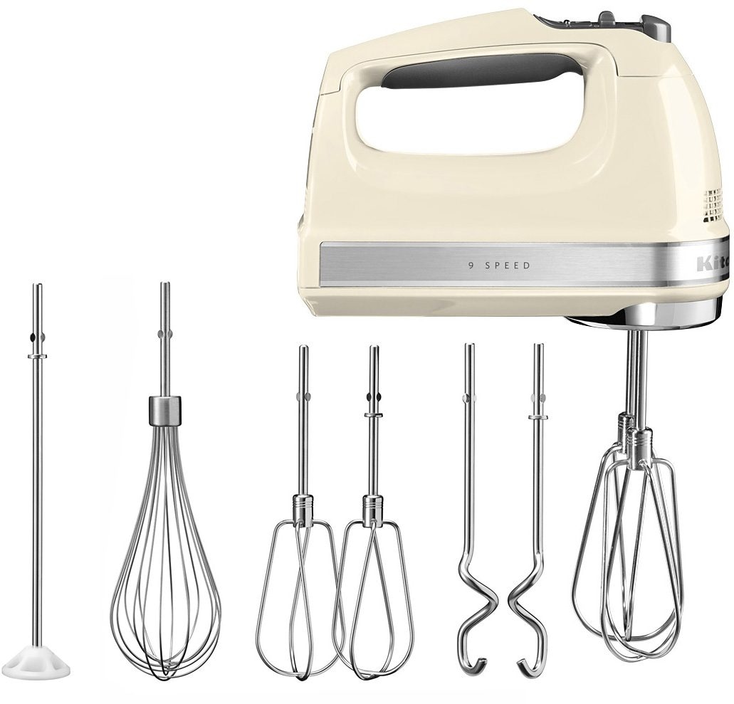 KitchenAid 5KHM9212EAC Handmixer 85 W Cremefarben, Silber