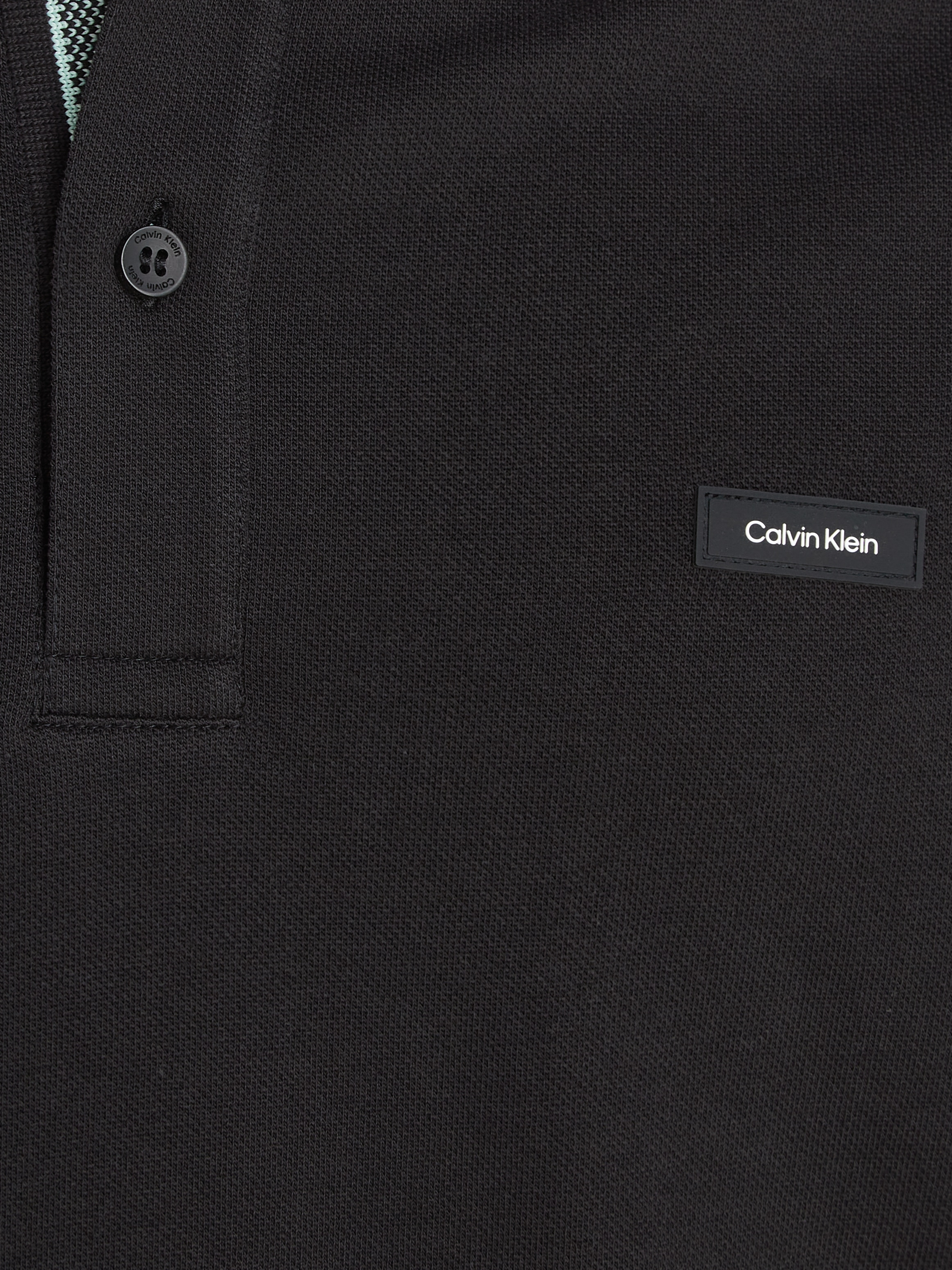 Calvin Klein Poloshirt »STRETCH PIQUE MULTI TIPPING POLO«, mit Logoschriftzug