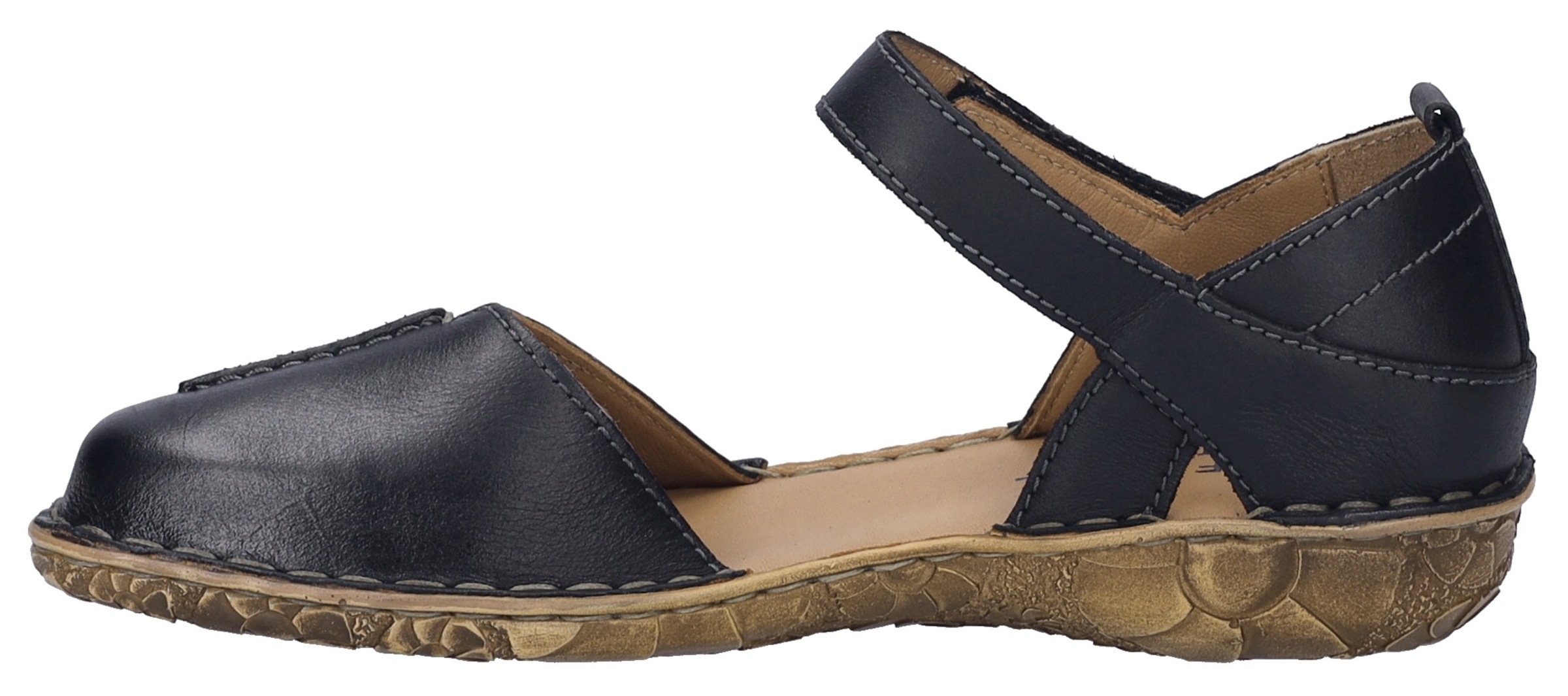 Josef Seibel Riemchenballerina »ROSALIE 42«, Sandale, Spangenschuh, Komfortschuh mit Klettverschluss