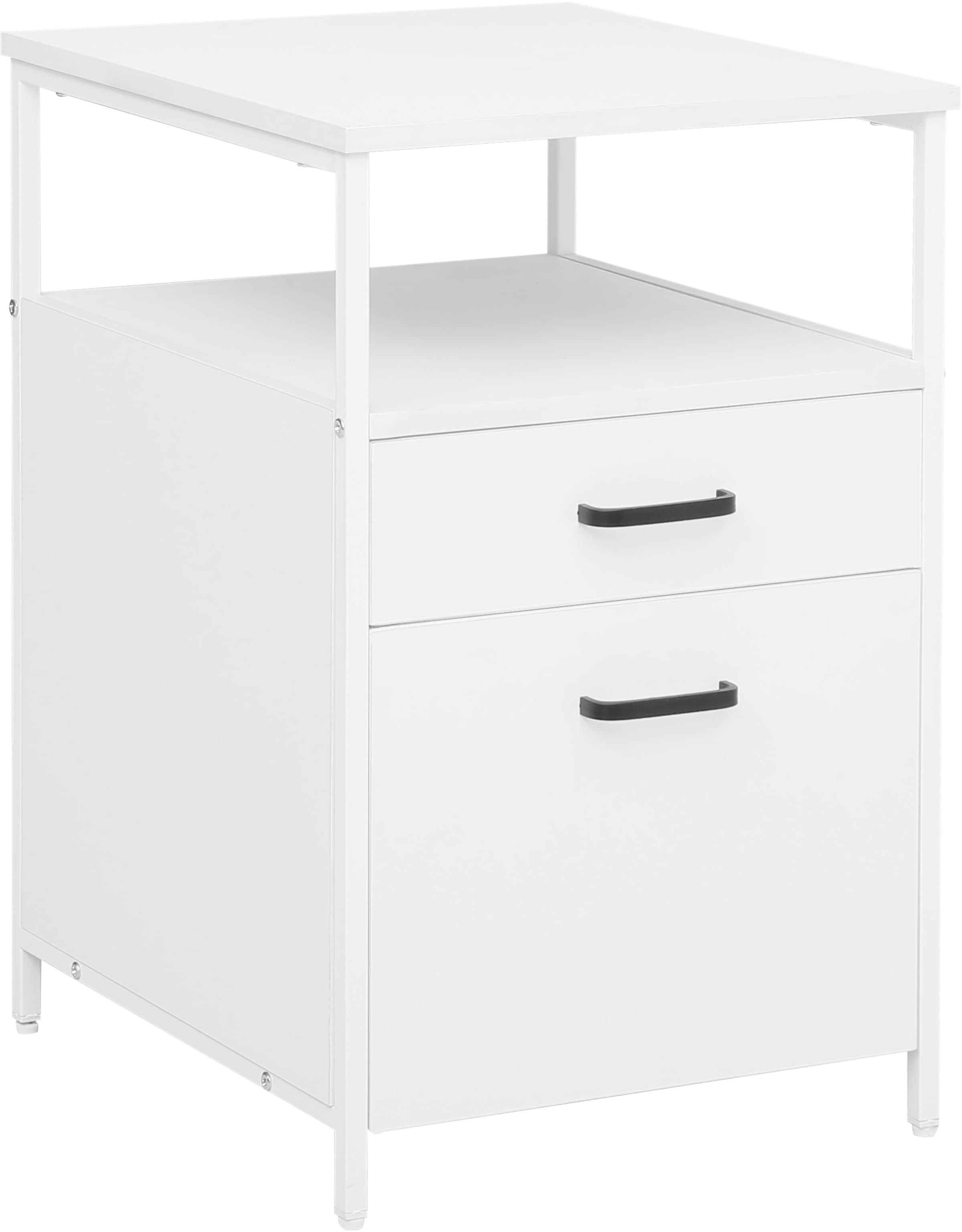 INOSIGN Container »Reagan«, (Breite 42 cm), Bürocontainer, Beistellschrank, 2 Schubladen, Metallgestell