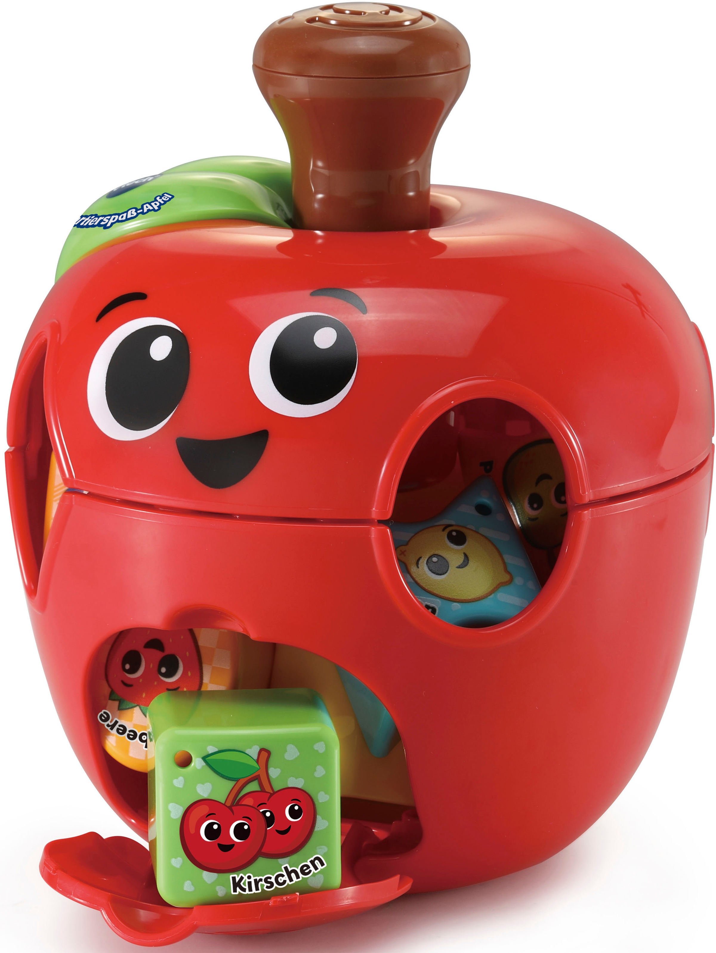 Vtech® Steckspielzeug »Vtech Baby, Sortierspaß-Apfel«, zum Teil aus recycelten Material