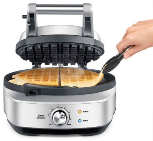 Sage Waffeleisen »SWM520BSS the No-Mess Waffle«, 900 W