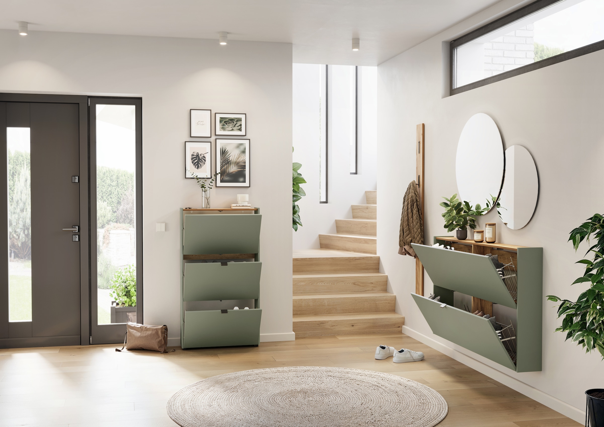 GERMANIA Schuhschrank »GW-Ameca« 1 Stk. tlg. mit Platz für bis zu 9 Paar Schuhen