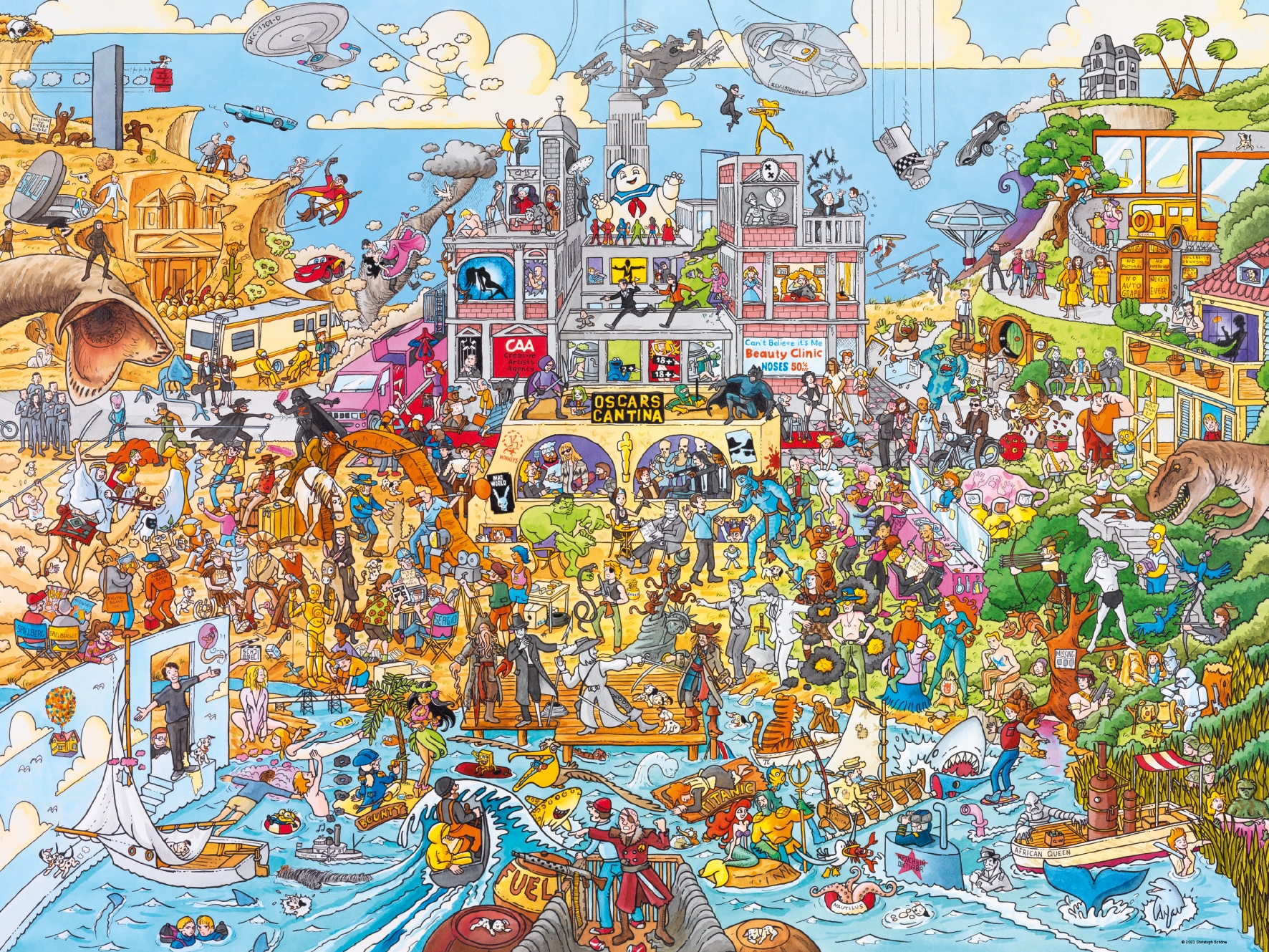 HEYE Puzzle »Hollyworld, Schöne«, Made in Europe