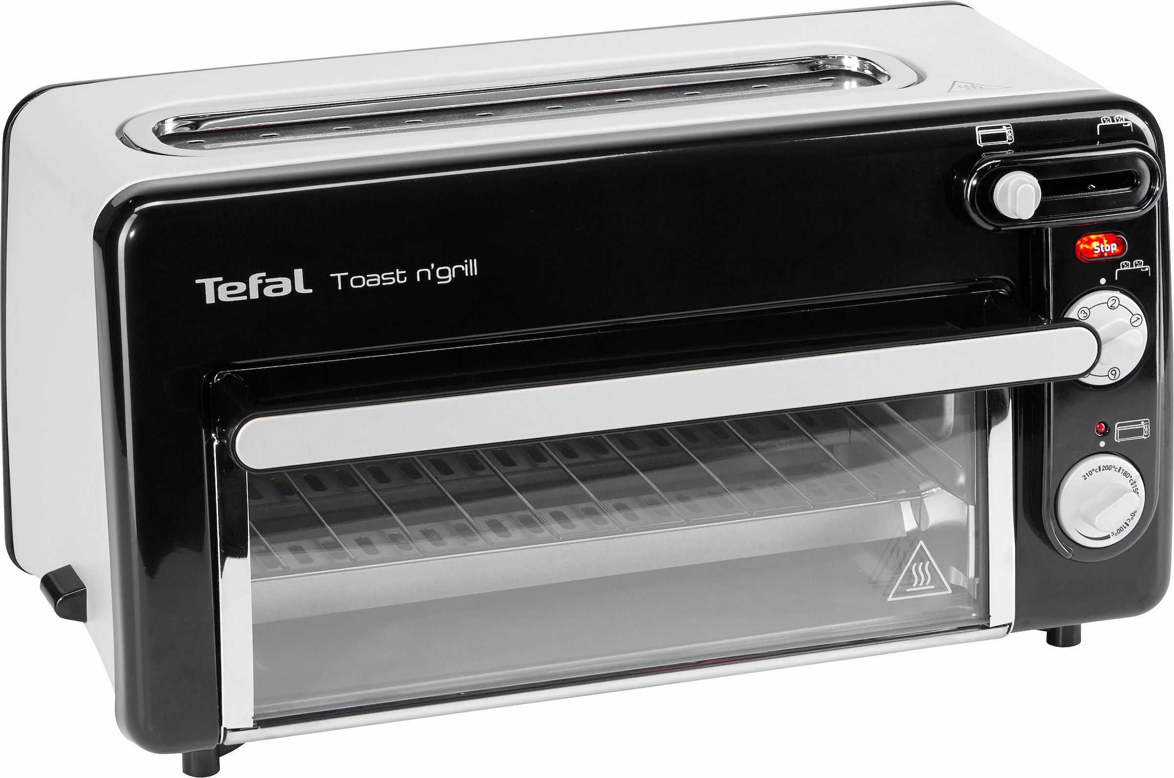 mit Watt 1300 Grill«, energieeffizient Tefal schnell, Toast sehr 3 Minibackofen Garantie n\' XXL »TL6008 und Jahren