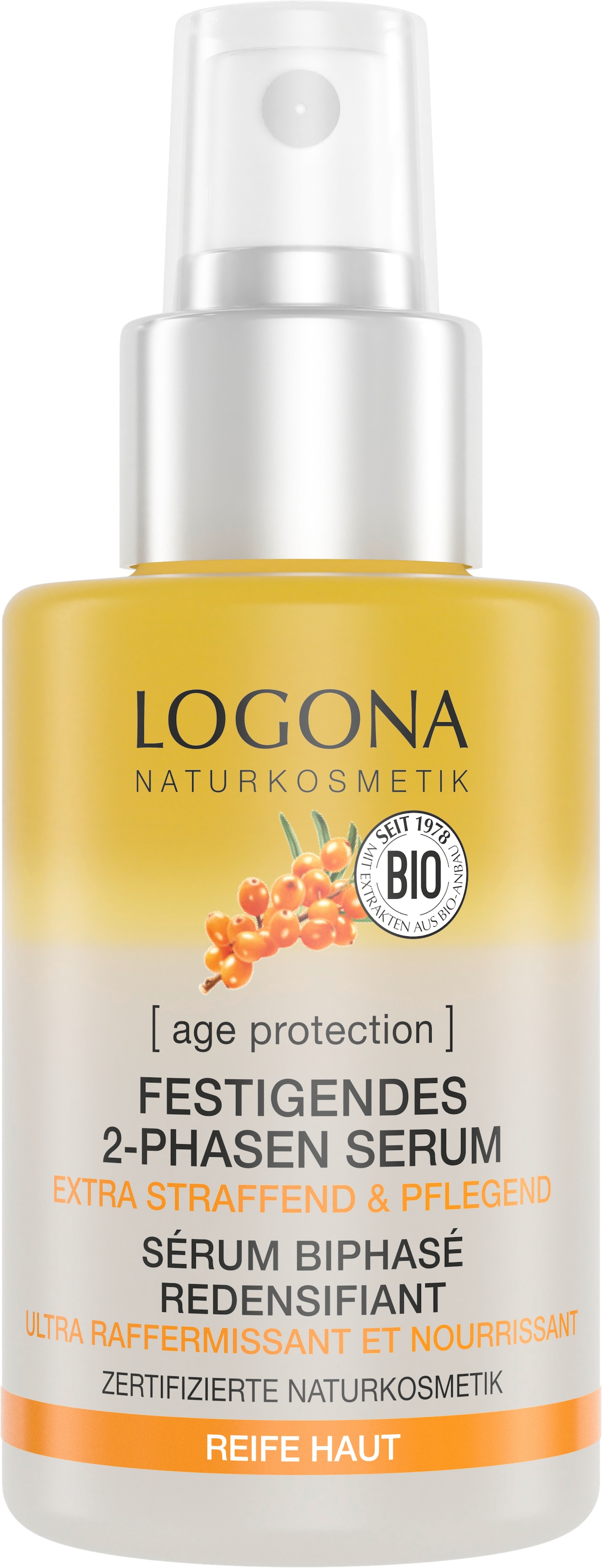 LOGONA Anti-Falten-Serum »age protection Festigendes 2-Phasen-Serum«