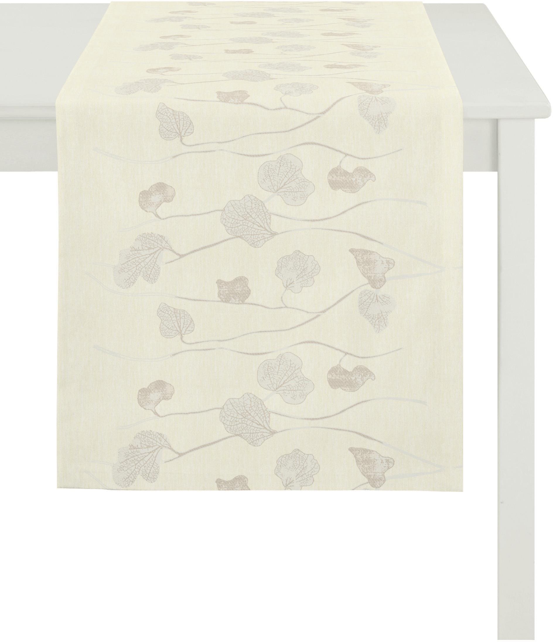 APELT Tischläufer "1113 Herbstzeit, Jacquard, Herbstdeko, Herbst"