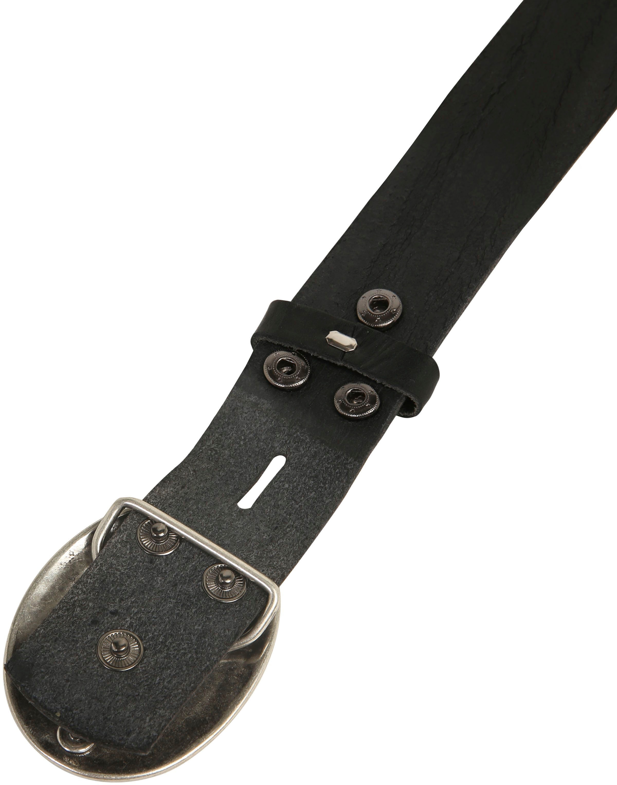 Rettungsring Gürtel Ledergürtel Schließe mit floralem Design