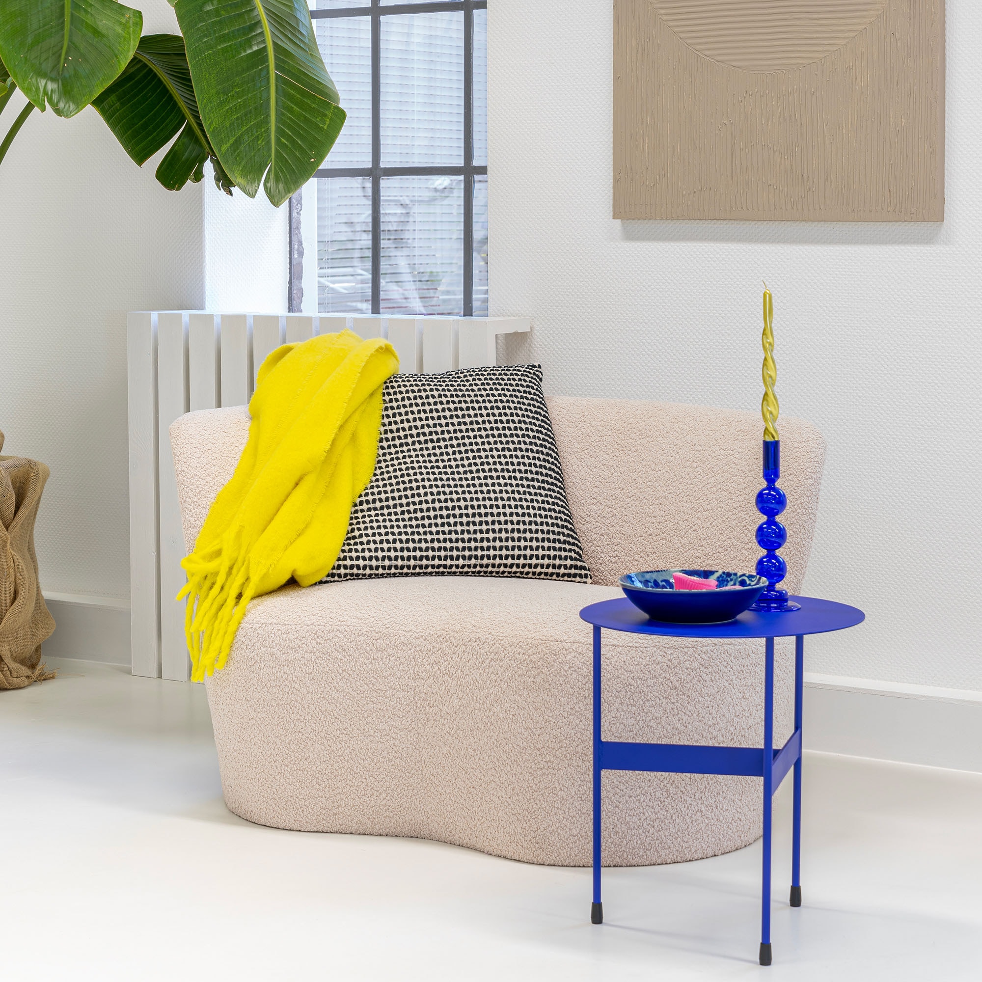 Spinder Design Beistelltisch »MIRA HIGH« Beistelltisch aus Stahl