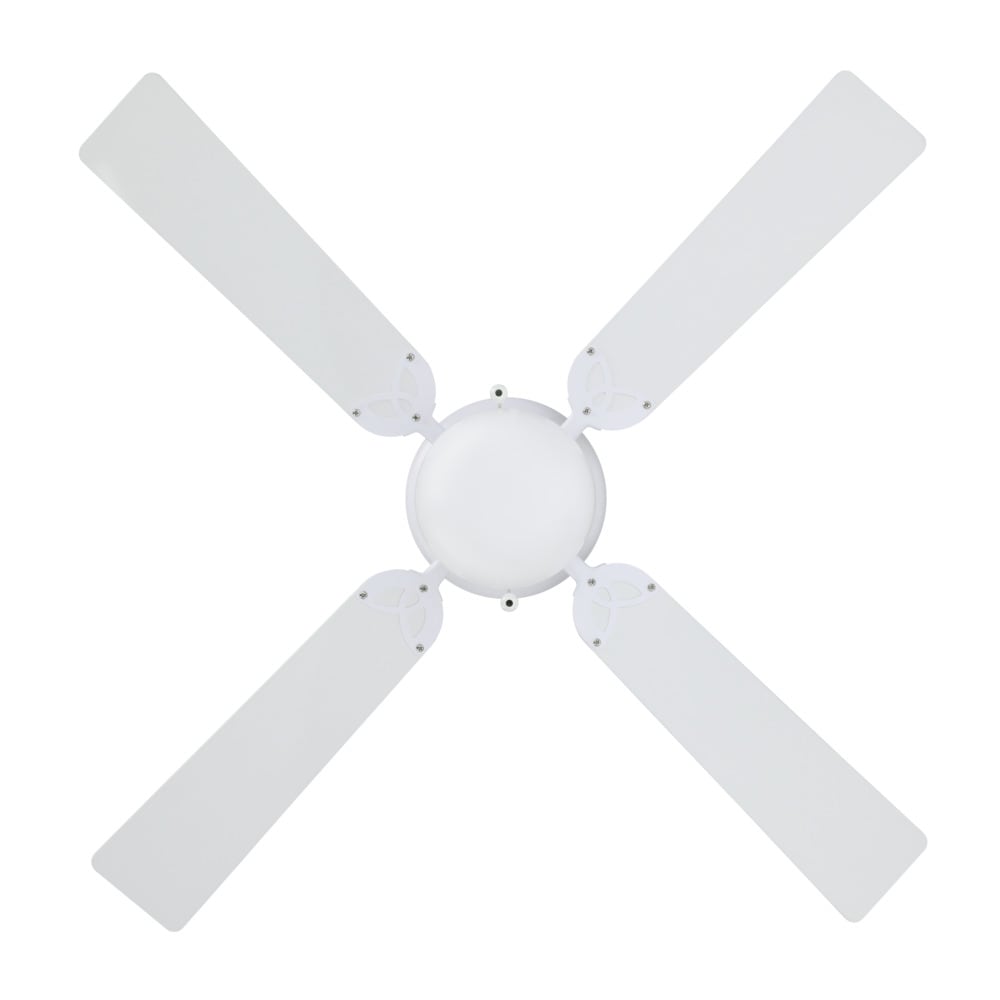 EGLO Deckenleuchte »CAGLIARI« E27 1 Stk. Deckenventilator Cagliari, 4 Flügel Ventilator mit Zugkette
