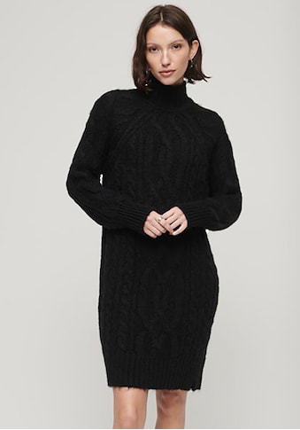 Strickkleid »CABLE MOCK NECK JUMPER DRESS«