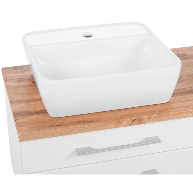 HELD MÖBEL Waschbeckenunterschrank »Davos«, Badmöbel, Waschtisch inkl.  Waschbecken, Breite 120 cm online kaufen | mit 3 Jahren XXL Garantie