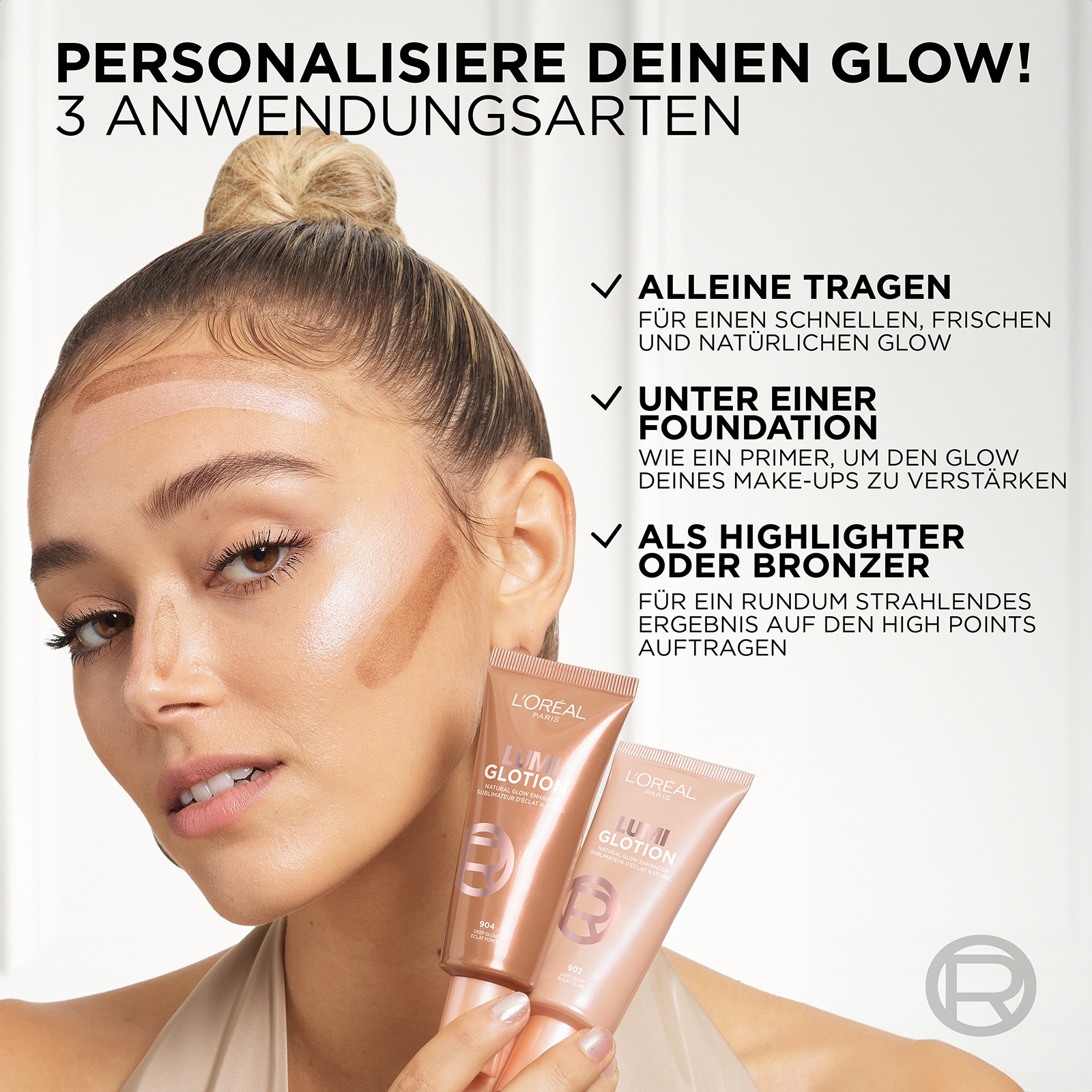 L'ORÉAL PARIS Rouge »True Match Lumi Glotion«, besonders für das Gesicht geeignet