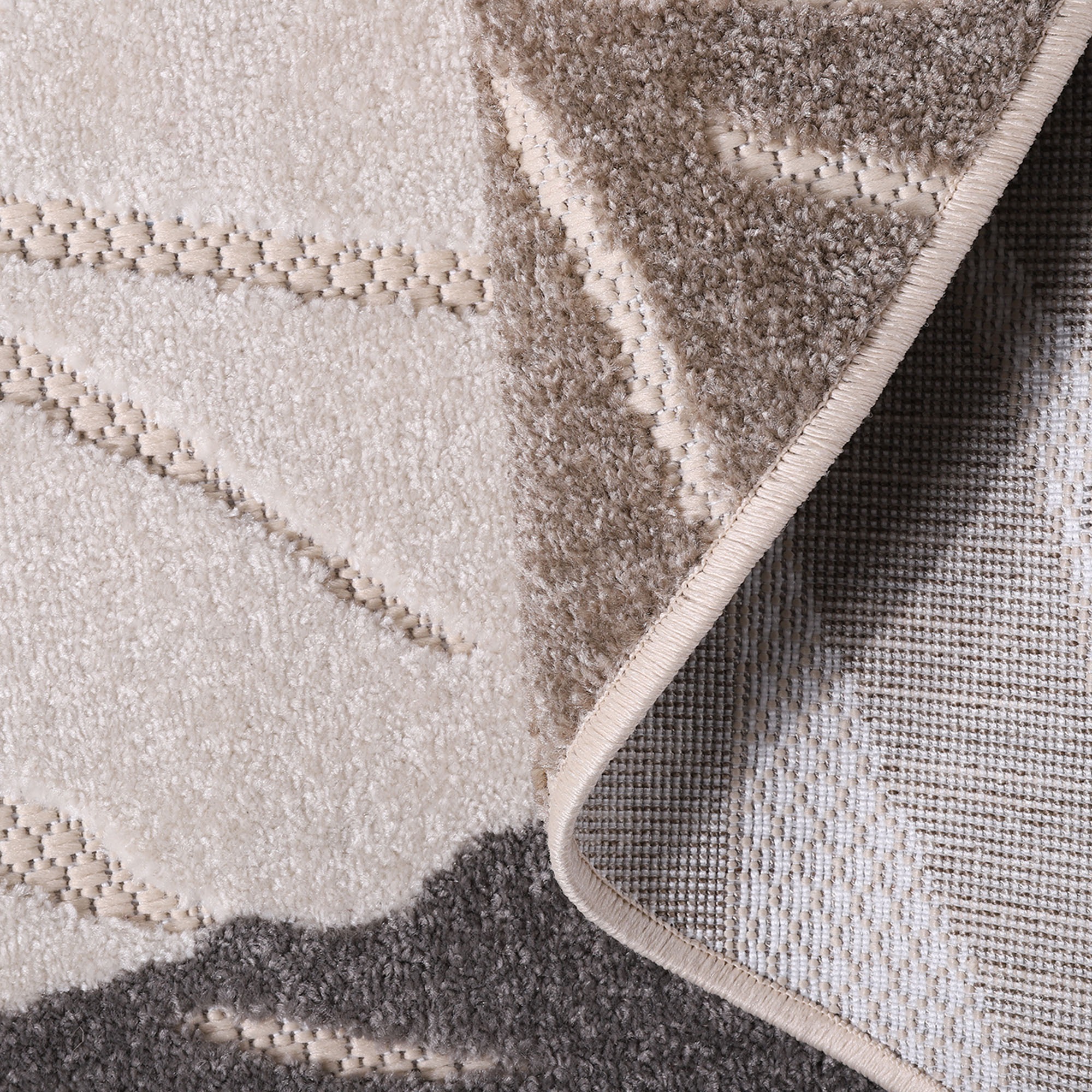 Sanat Teppich »Floral Outdoor«, rund, 6 mm Höhe, In- und Outdoor geeignet, florales Design, Balkon, Terasse