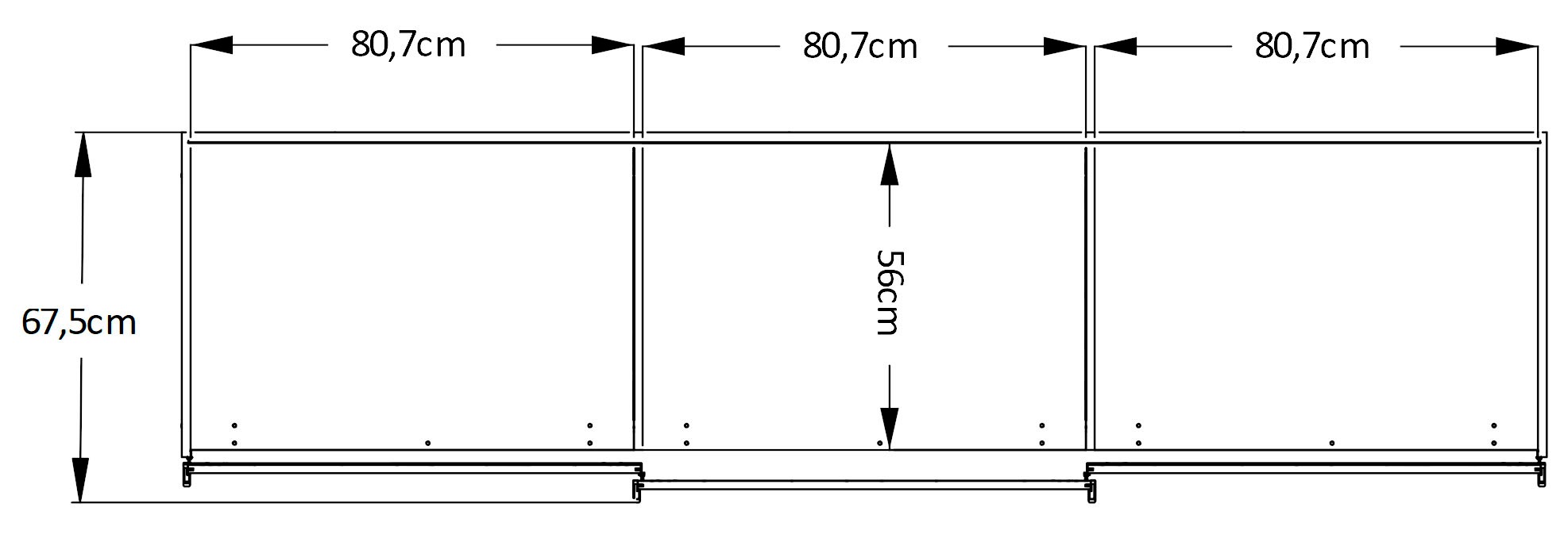 STAUD Schwebetürenschrank »Sinfonie Plus, edles Design in hochwertiger Qualität, Made in Germany« Mit vier verschiedenen Ausstattungsvarianten