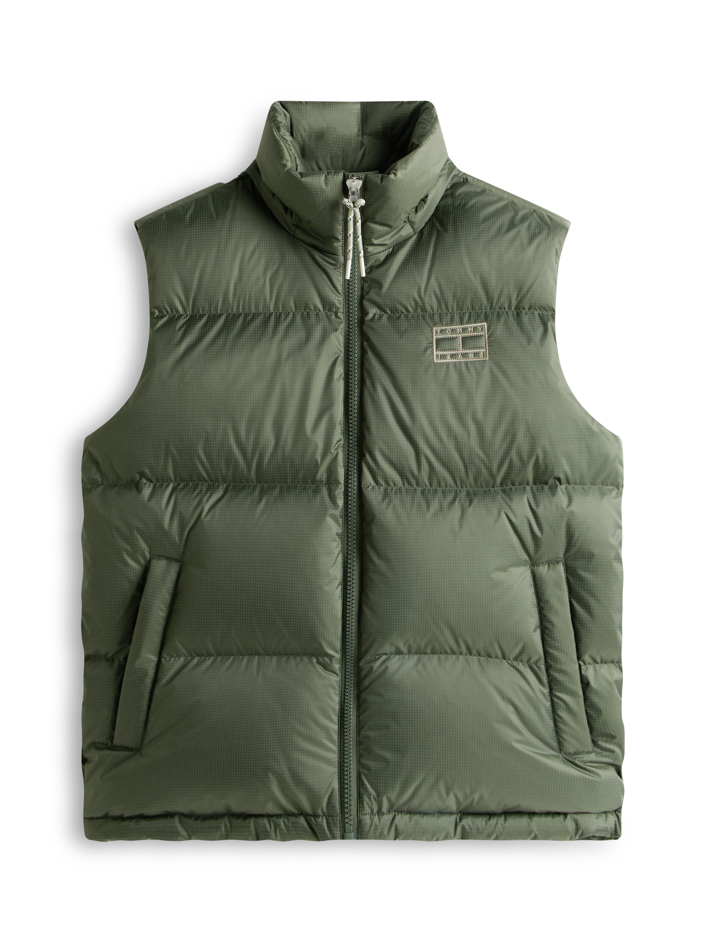Tommy Jeans Steppweste »ALASKA DOWN VEST« Regular fit mit abnehmbarer Kapuze